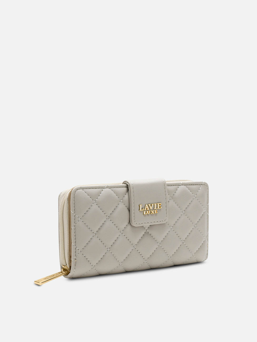 Diamond25 Large Bifold Zip Wallet