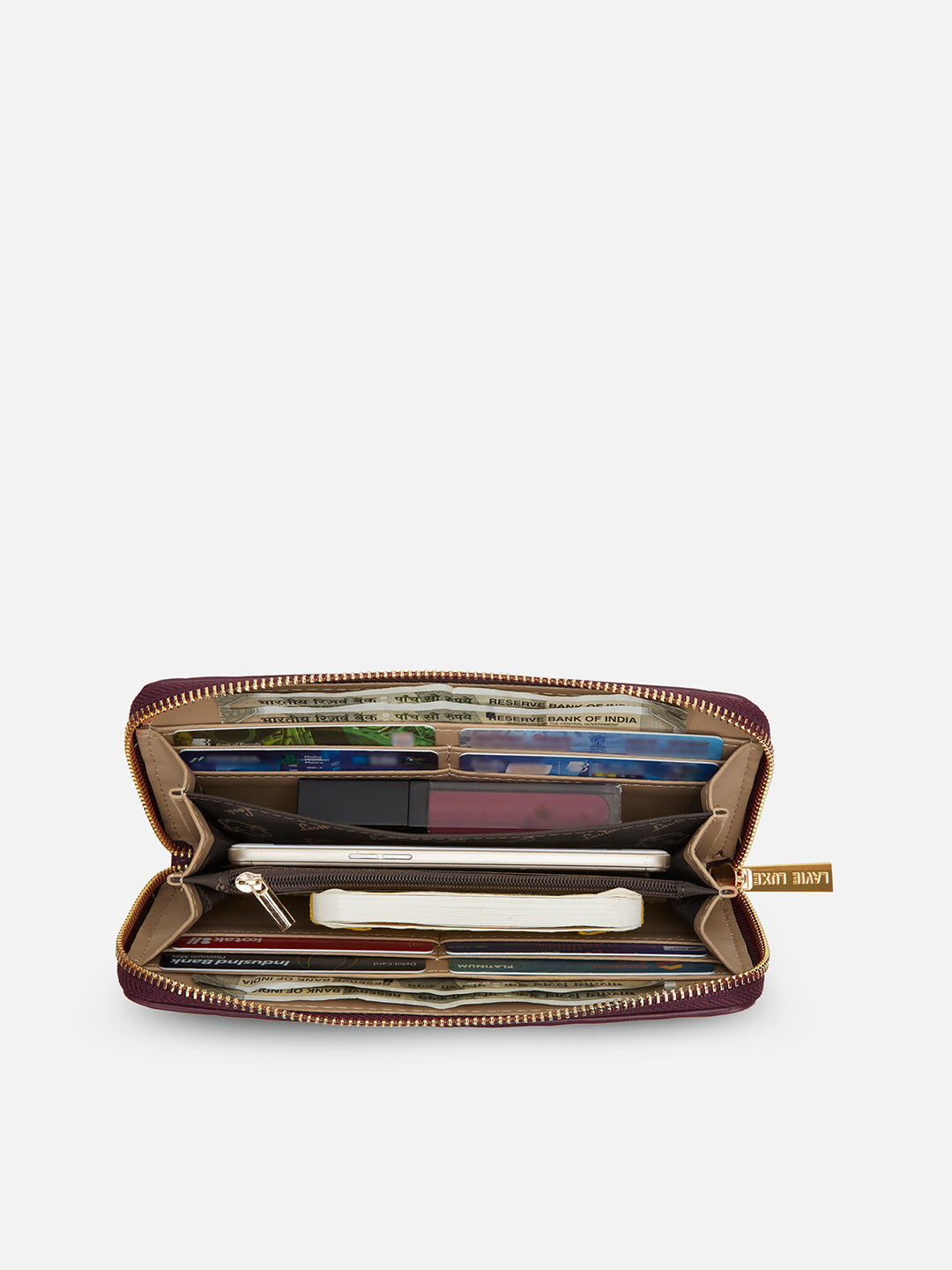 Lucie Emboss Ziparound Large Wallet