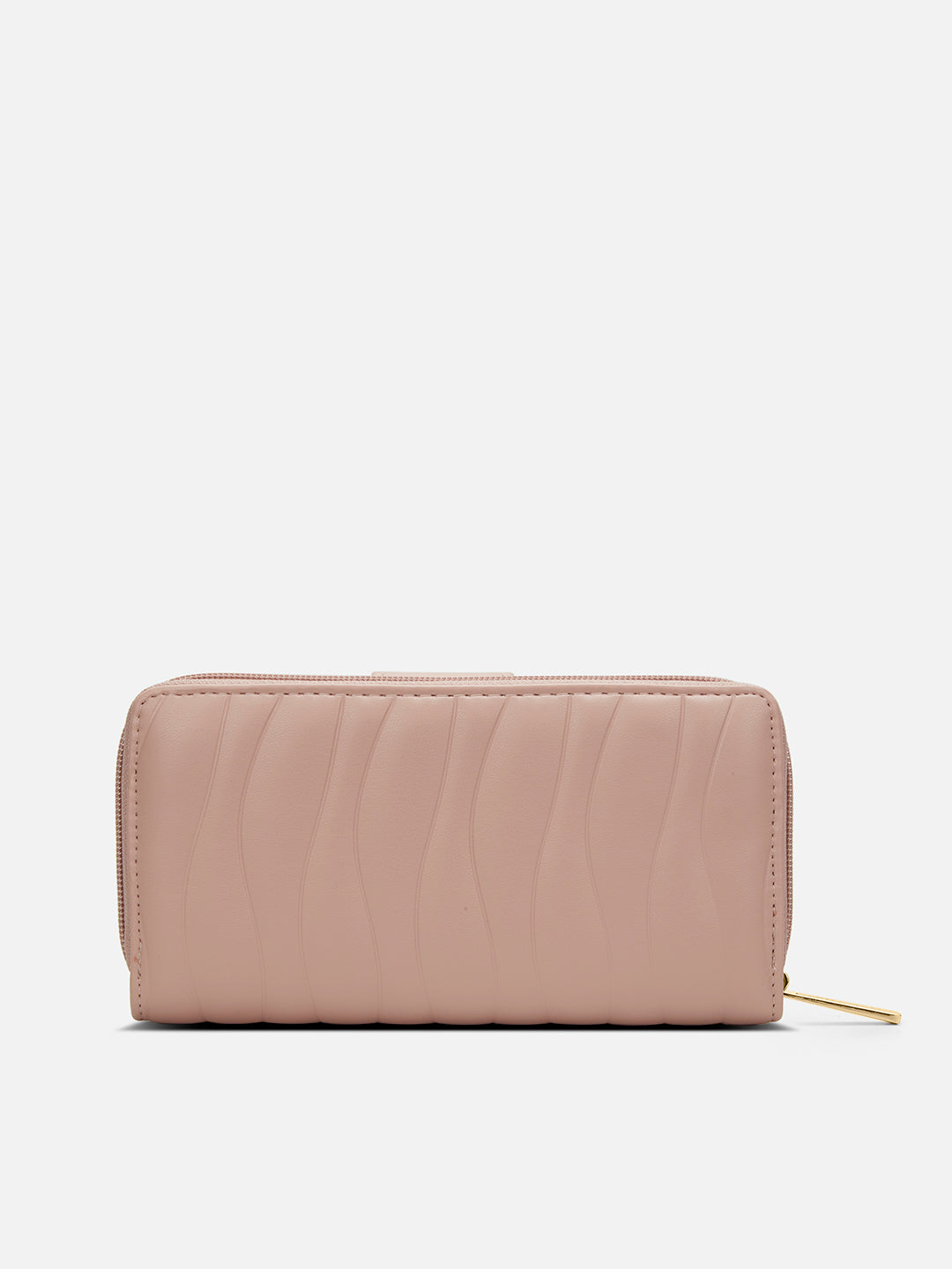 Lucie Emboss Bifold Ziparound Mocha