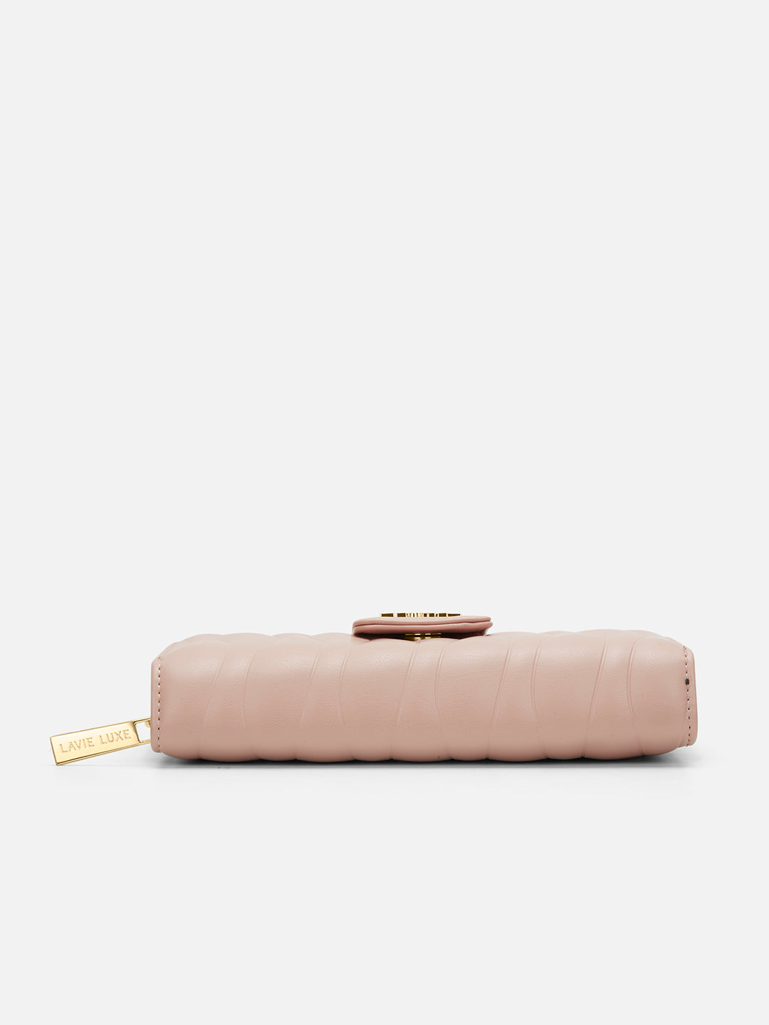 Lucie Emboss Bifold Ziparound Mocha