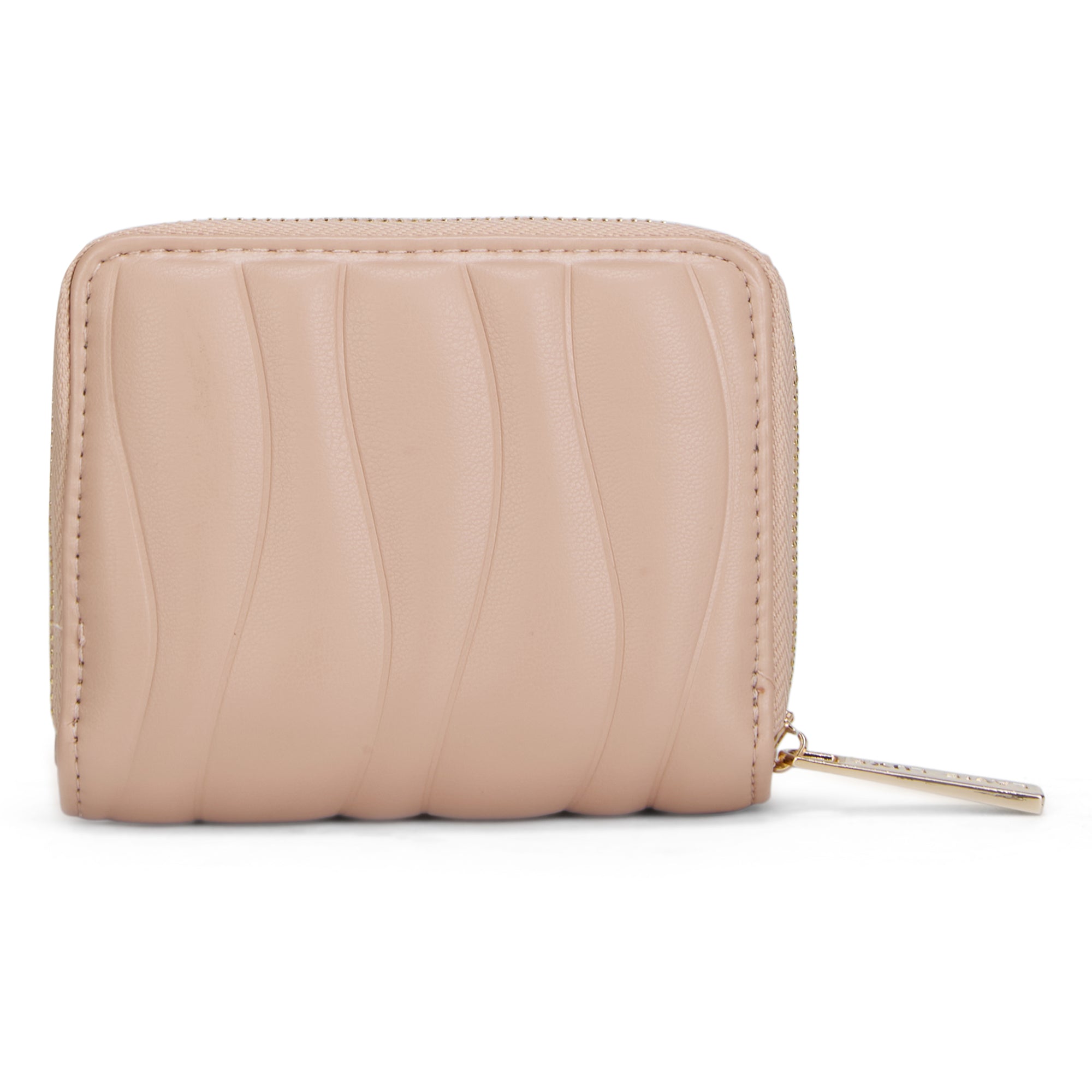Lucie Emboss Trifold Small Mocha