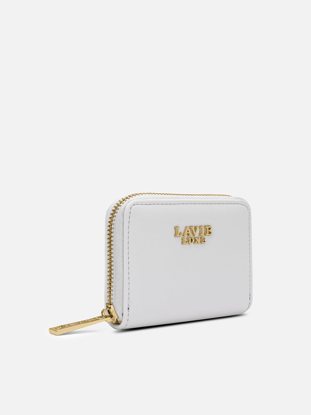 Belle Small Card Wallet White