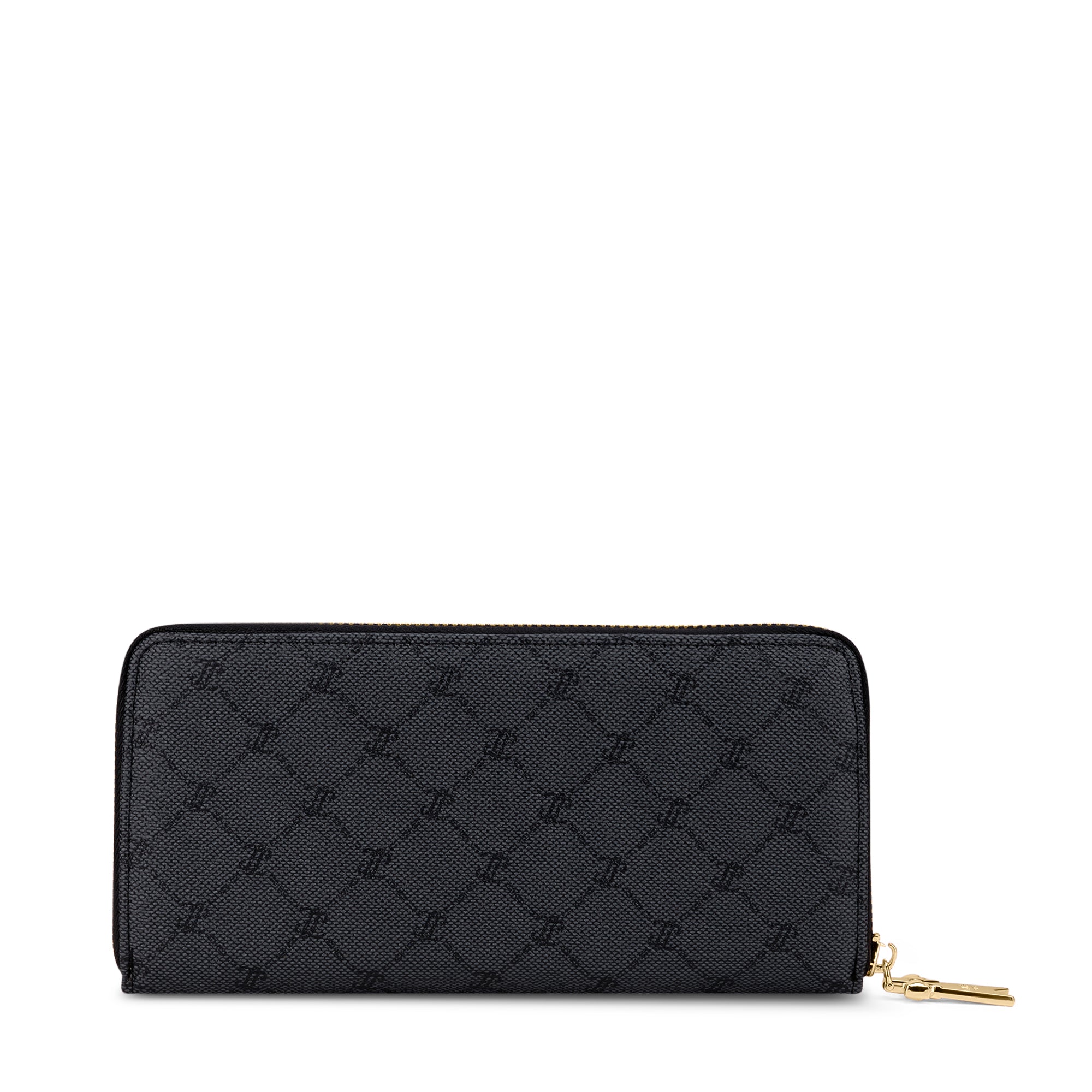 Mono Alfie Large Zip Around Charcoal