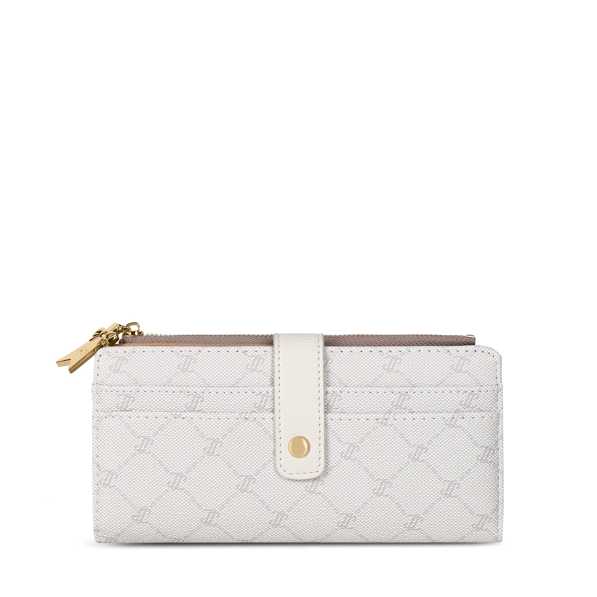 Mono Marice Bifold Zip Wallet Ivory