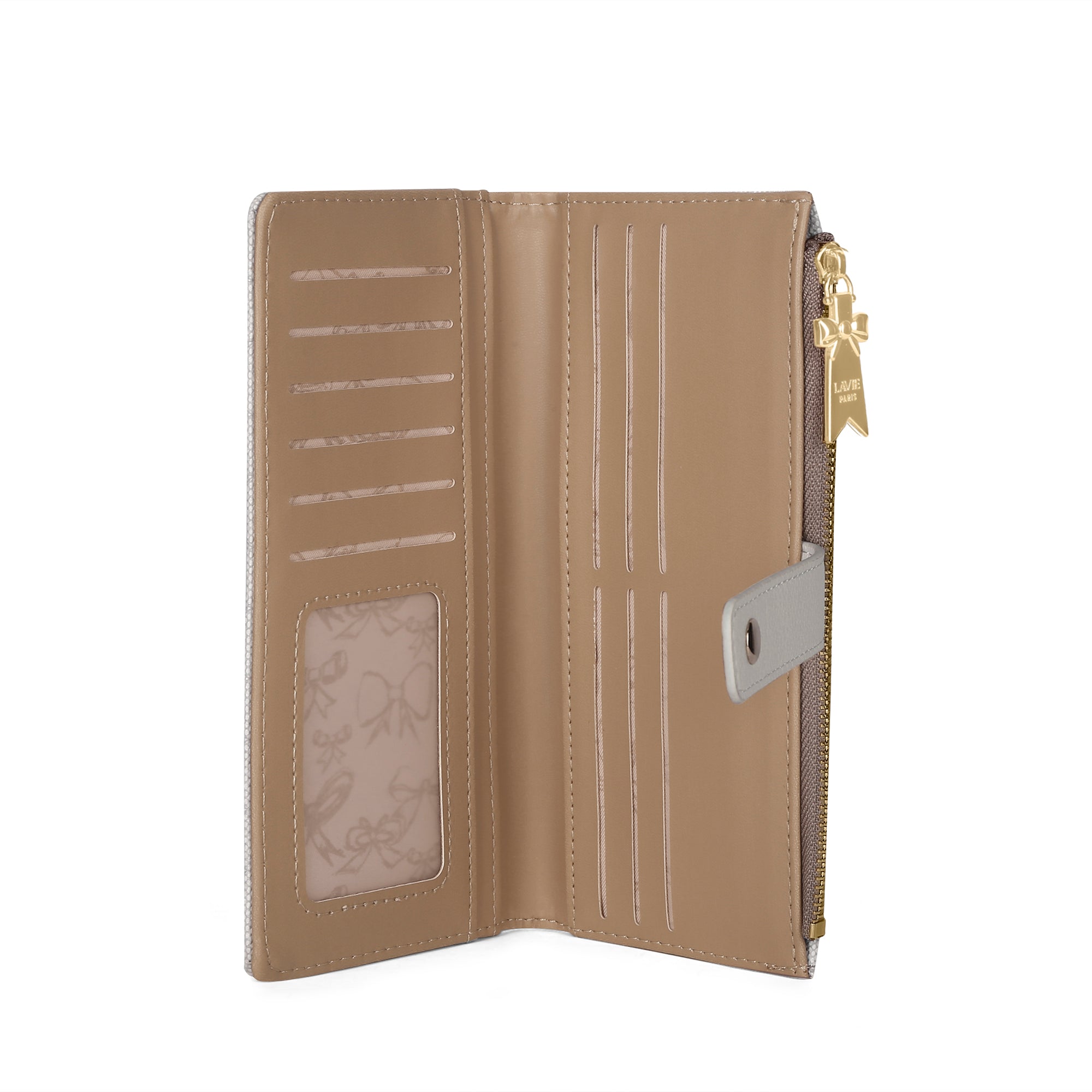 Mono Marice Bifold Zip Wallet Ivory