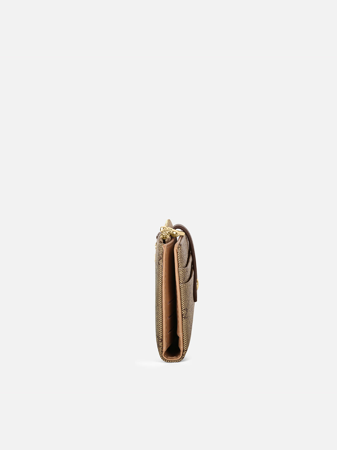 Mono Marice Bifold Zip Wallet Latte