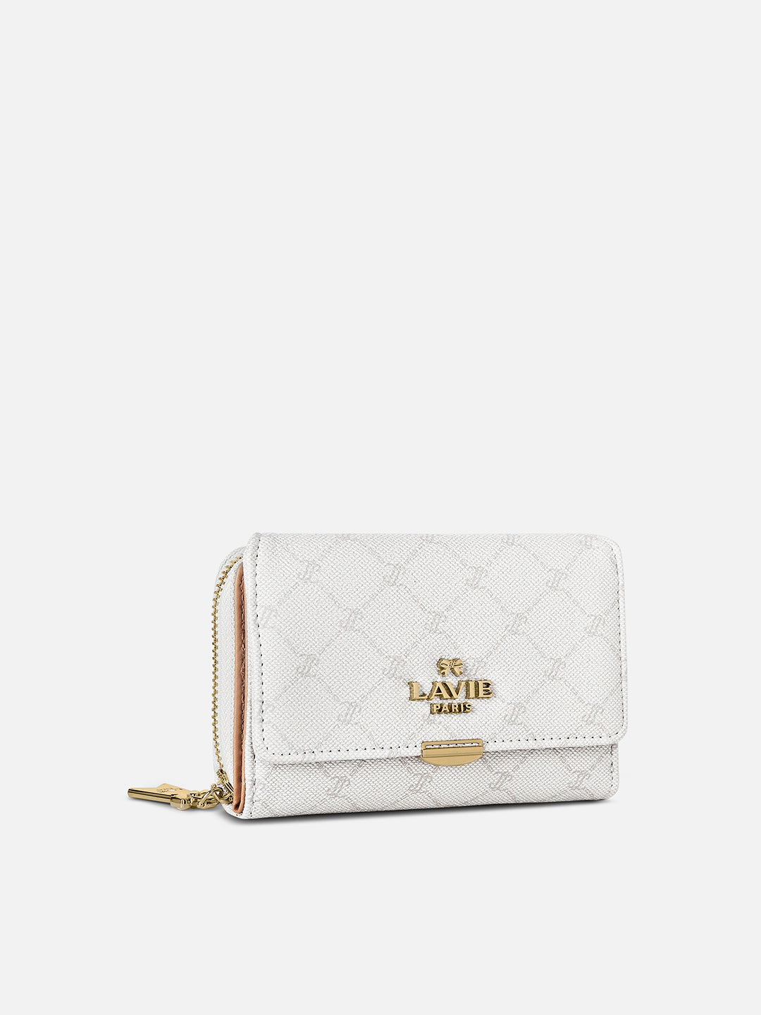 Mono Neomee Trifold Wallet Ivory