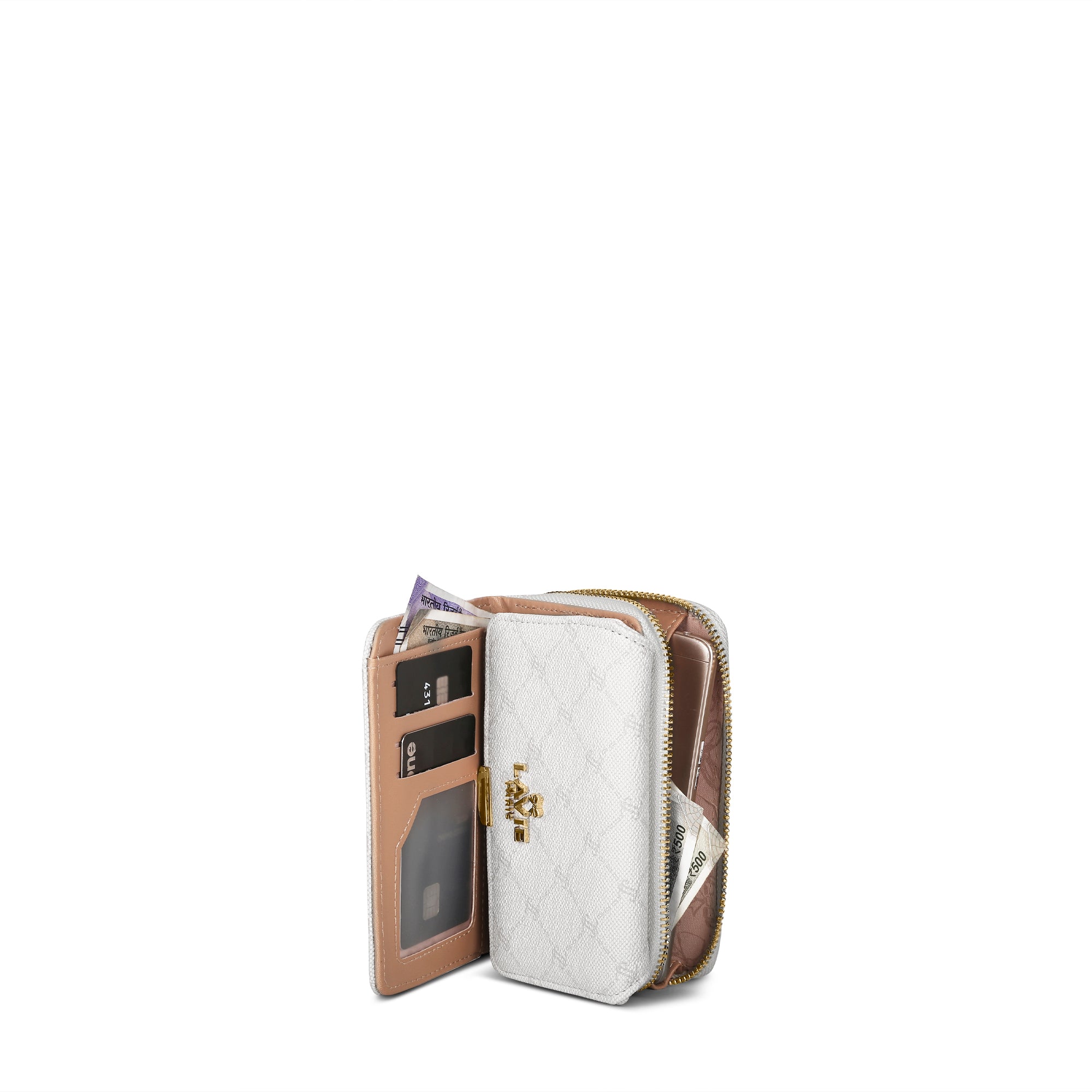 Mono Neomee Trifold Wallet Ivory
