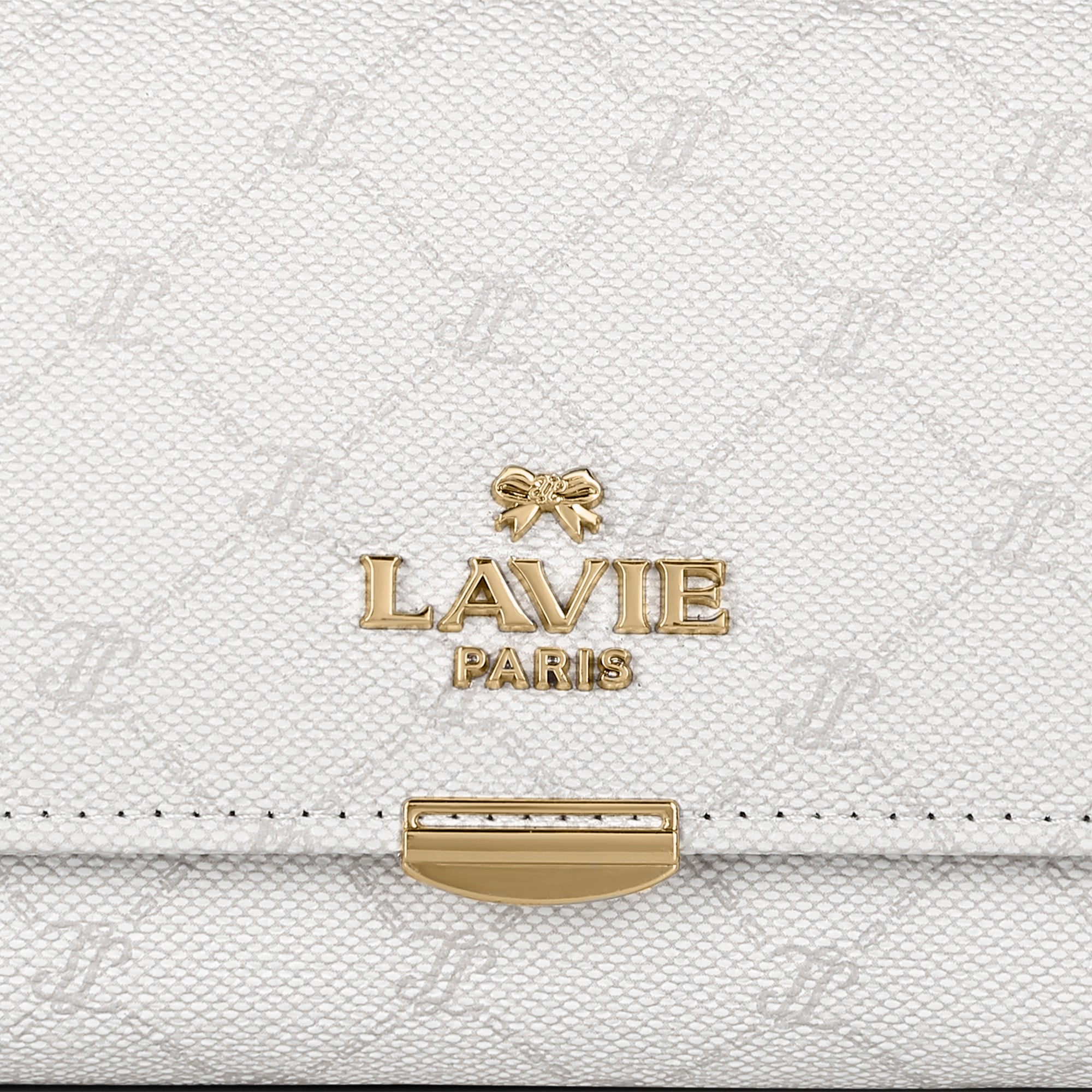 Mono Neomee Trifold Wallet Ivory
