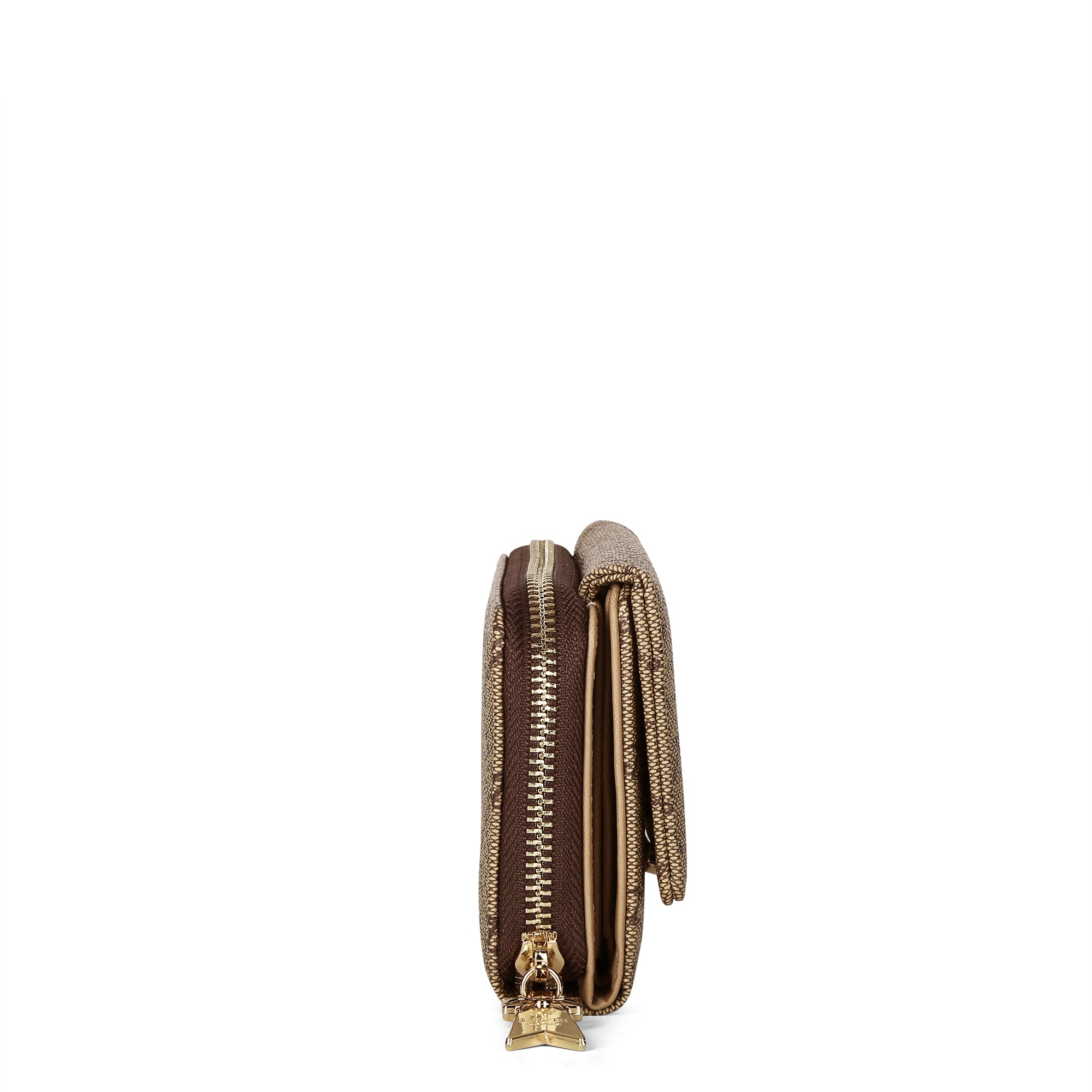 Mono Neomee Trifold Wallet Latte