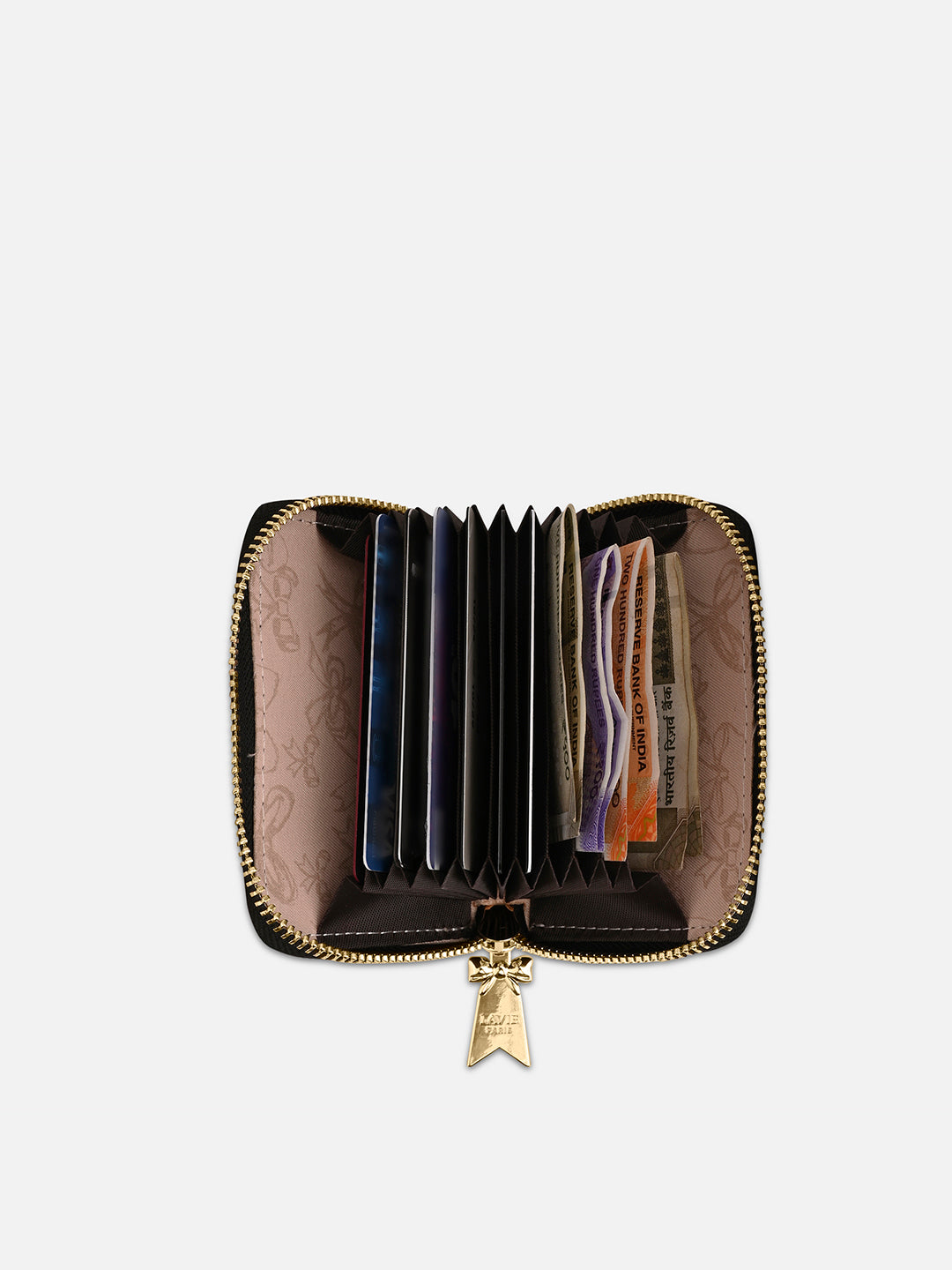 Mono Bracia Small Card Wallet Charcoal