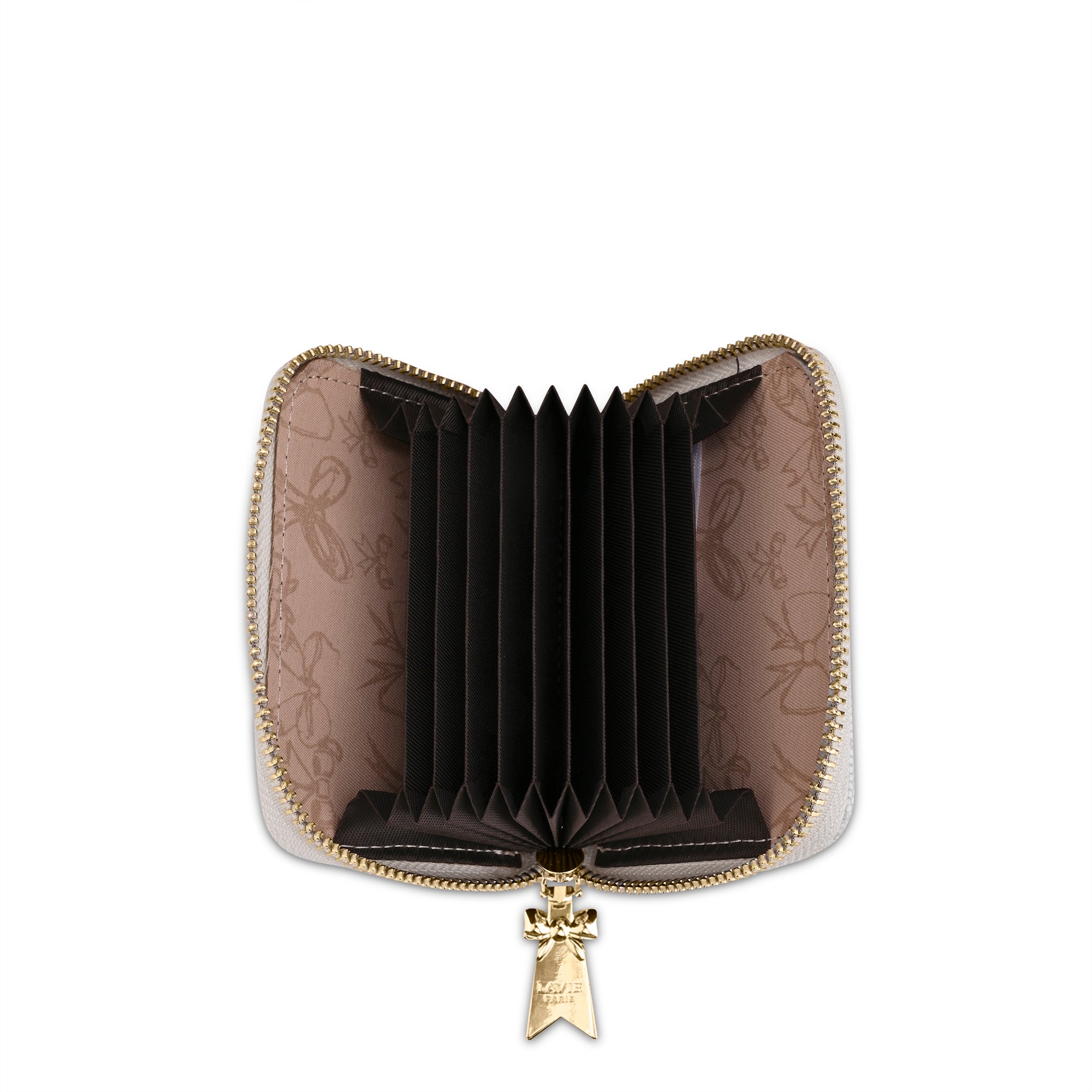 Mono Bracia Small Card Wallet Ivory