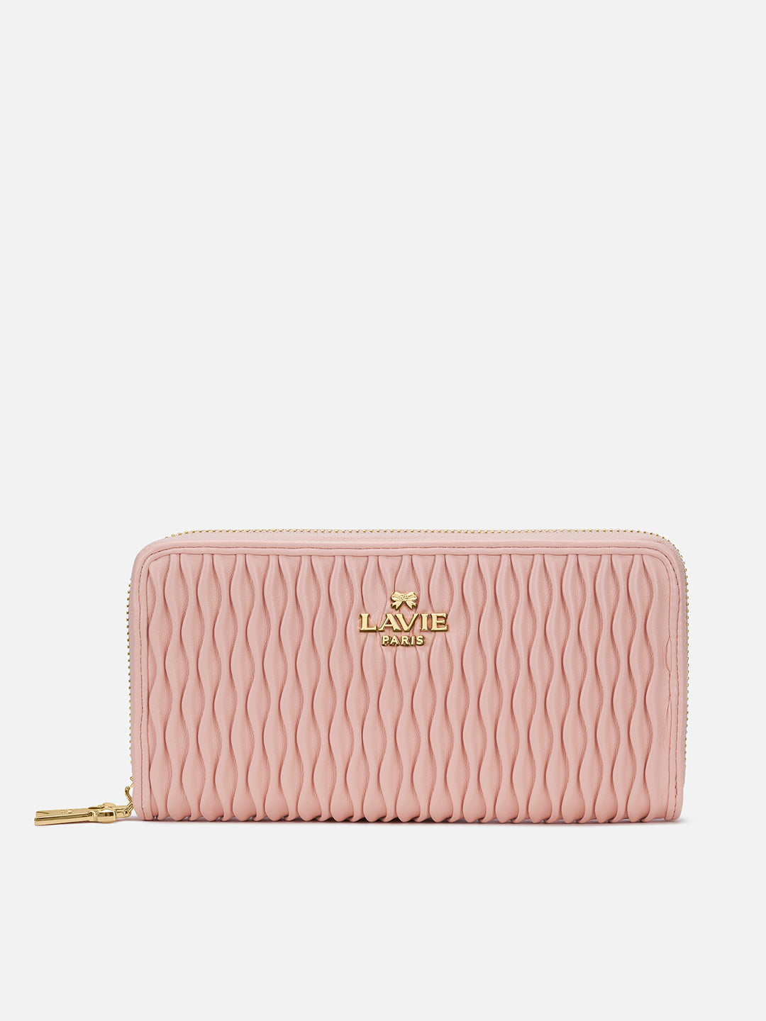 Pli Elite Large Zip Around Wallet Baby Pink