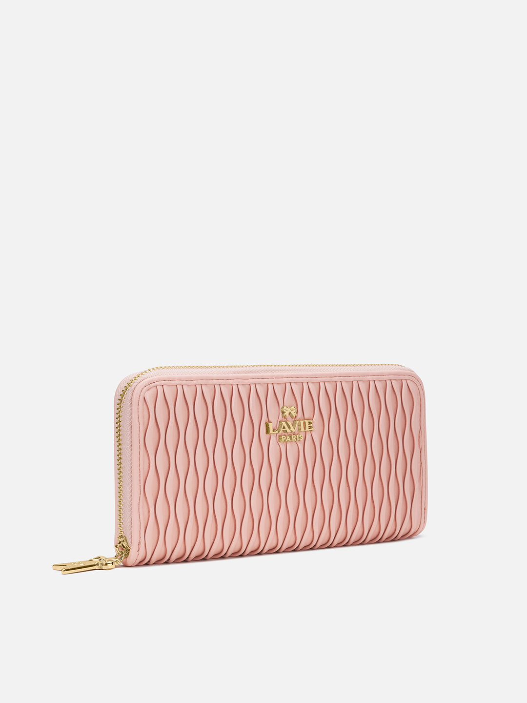 Pli Elite Large Zip Around Wallet Baby Pink