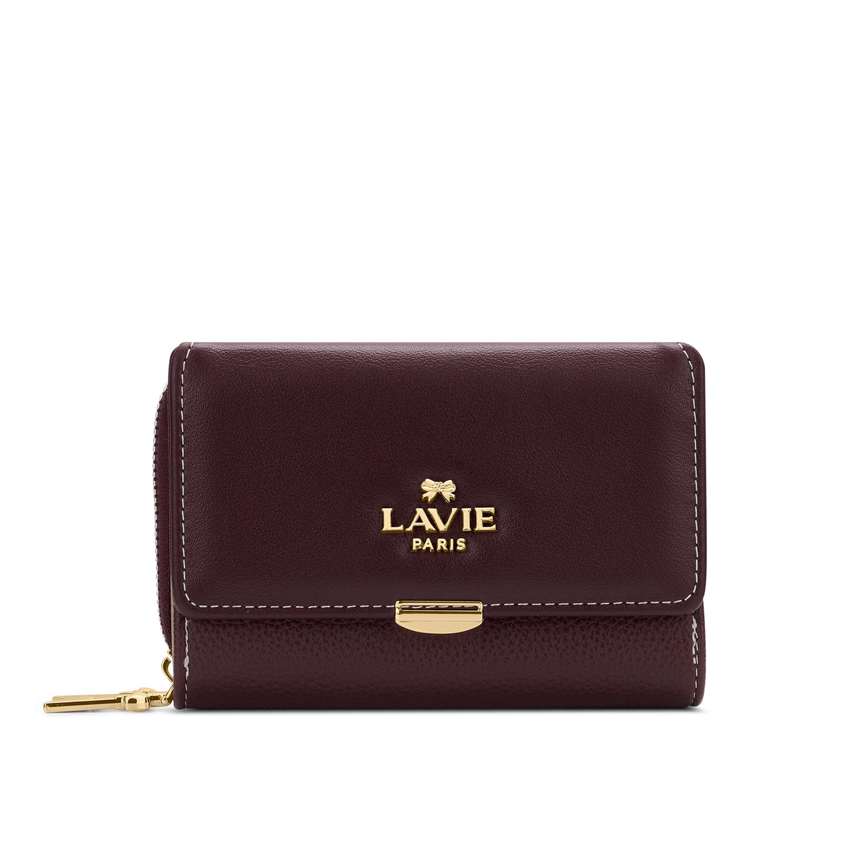 Soft Neomee Trifold Medium Wine Wallet
