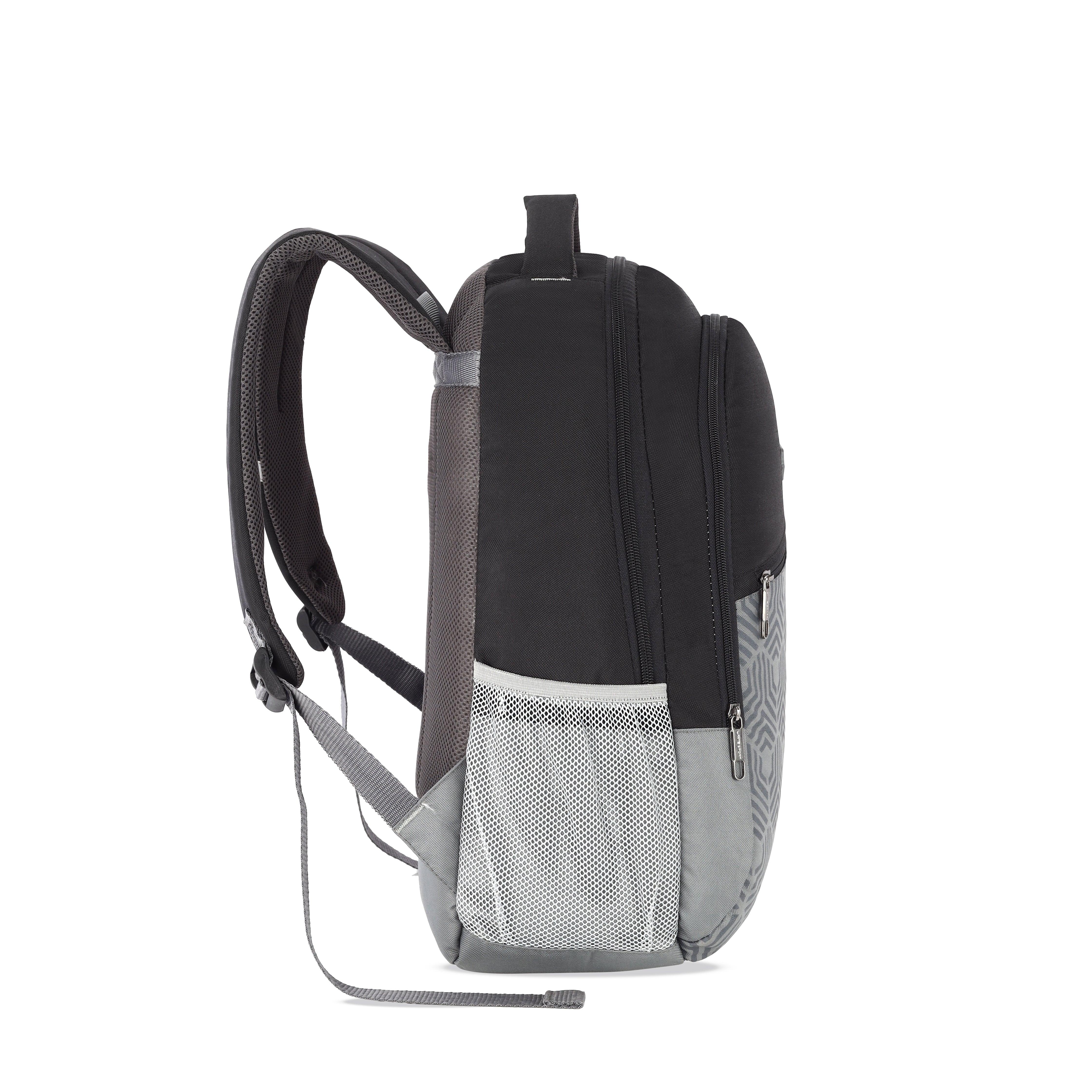 Lavie Sport Hexa 24L Casual School Bag For Boys & Girls Black - Lavie World