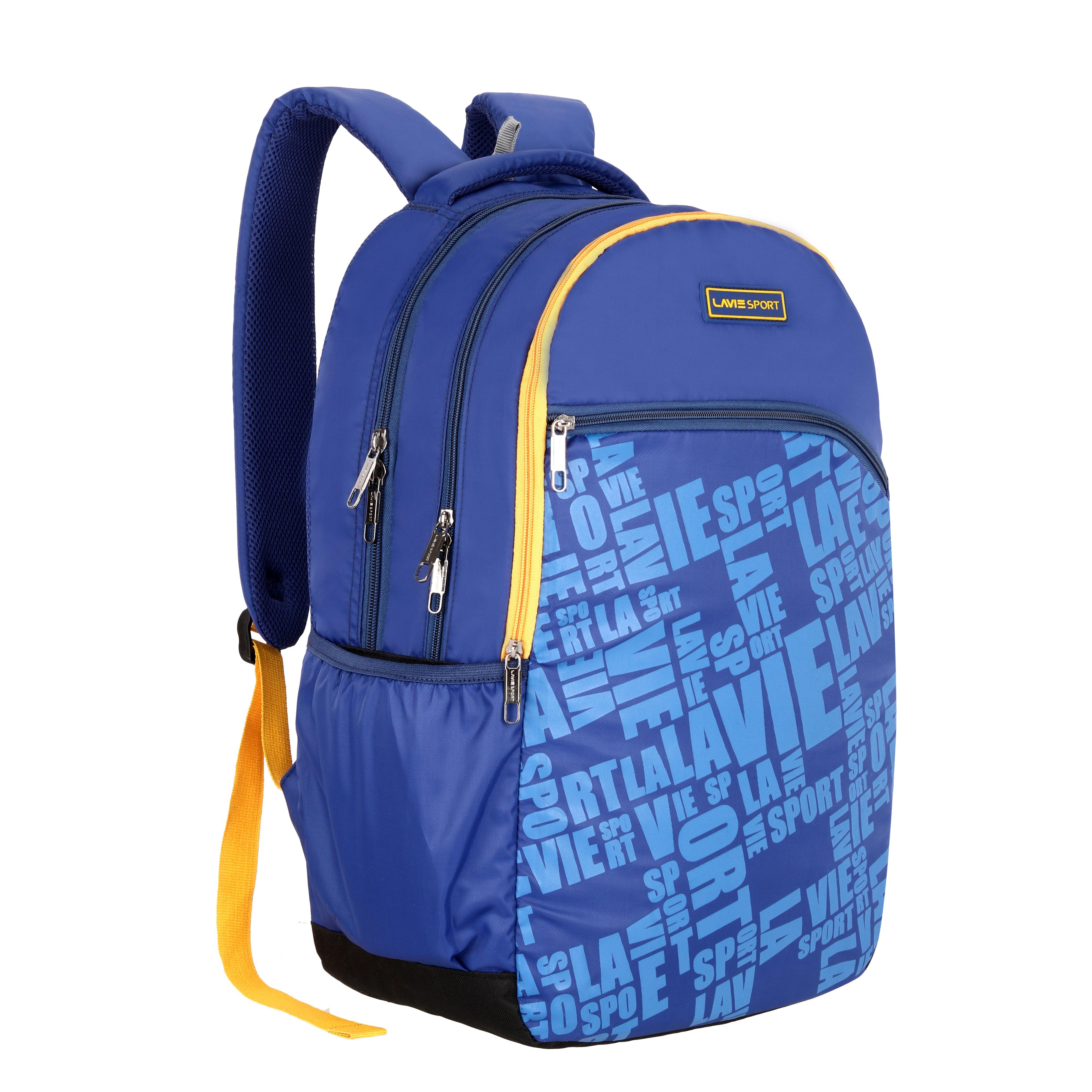 Lavie Sport Play 33L Laptop Backpack For School & College Boys & Girls Navy - Lavie World