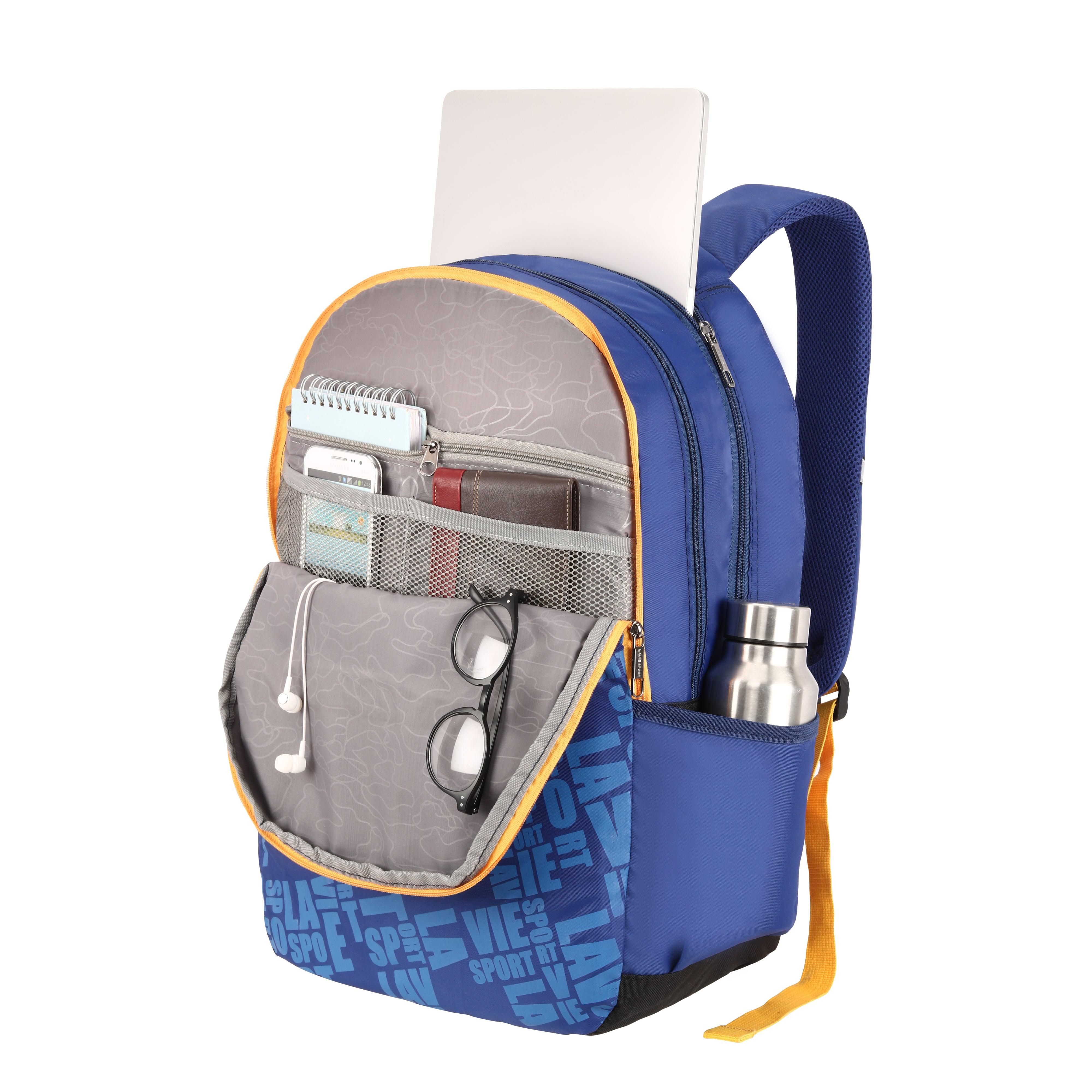 Lavie Sport Play 33L Laptop Backpack For School & College Boys & Girls Navy - Lavie World