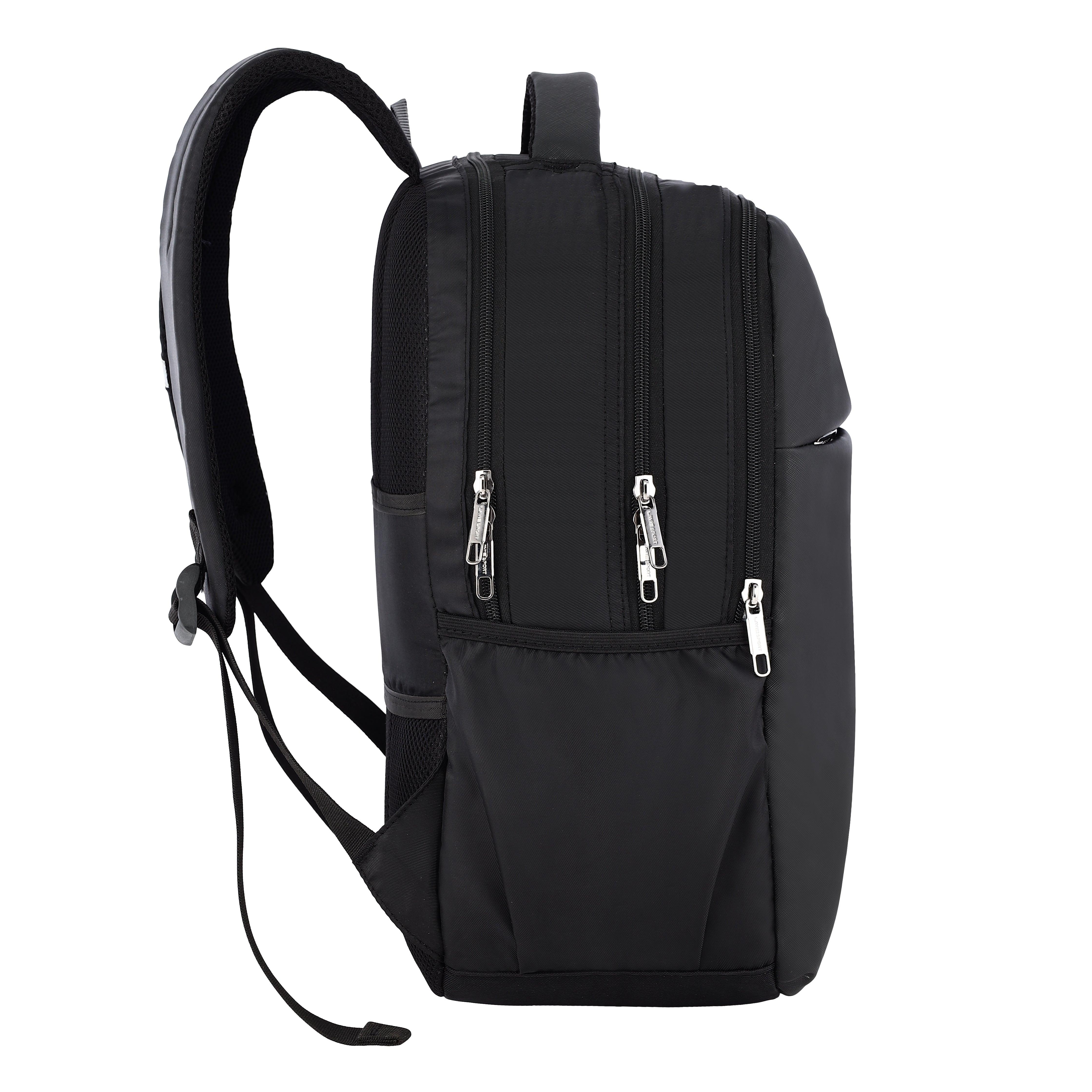 Lavie Sport Prodigy NV 22L Laptop Backpack For Men & Women Black - Lavie World