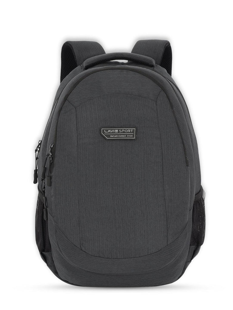 Lavie Sport Peak 34L Laptop Backpack For Men & Women |Boys & Girls Black - Lavie World