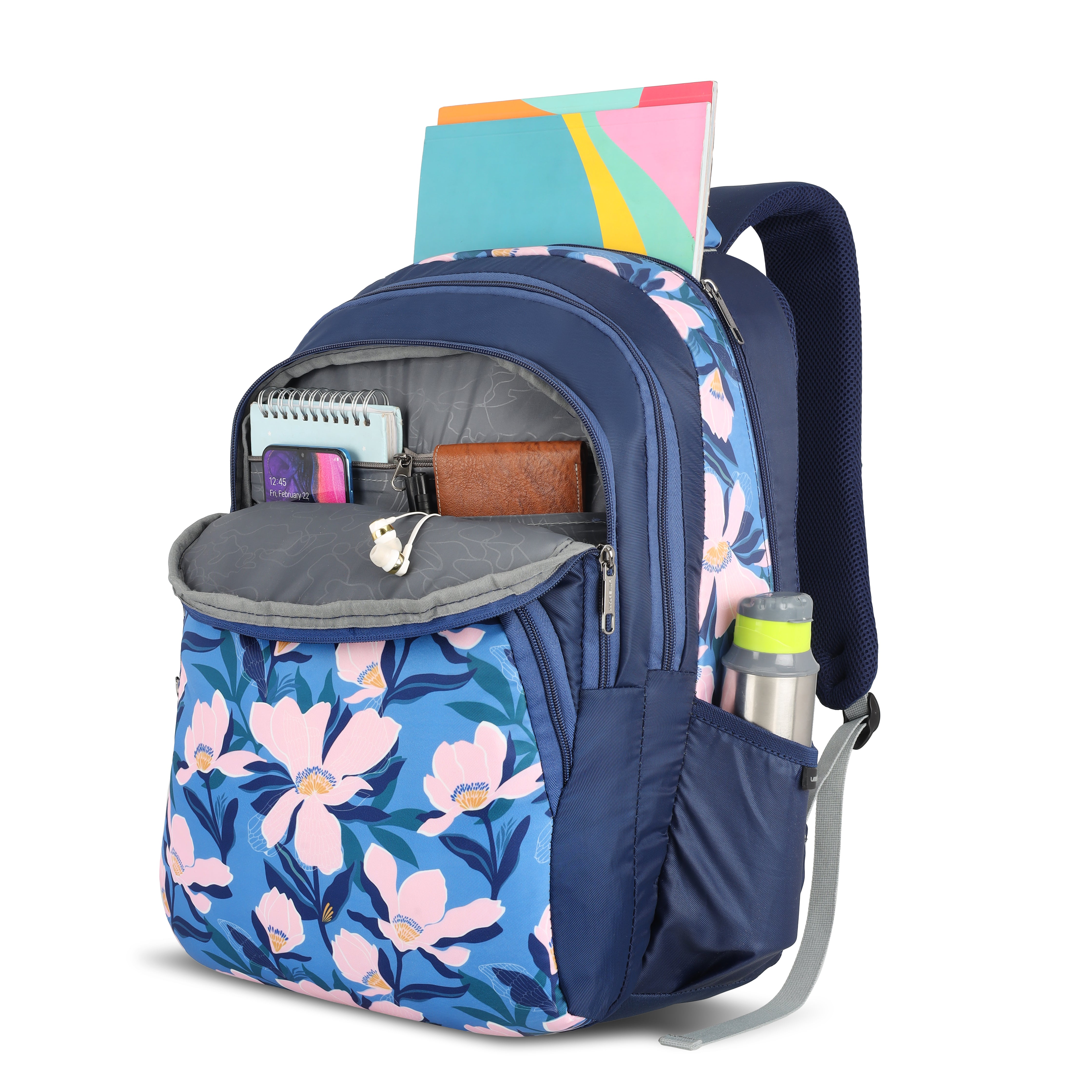 lavie-sport-tropical-39l-printed-school-backpack-with-rain-cover-for-girls-navy-navy-large