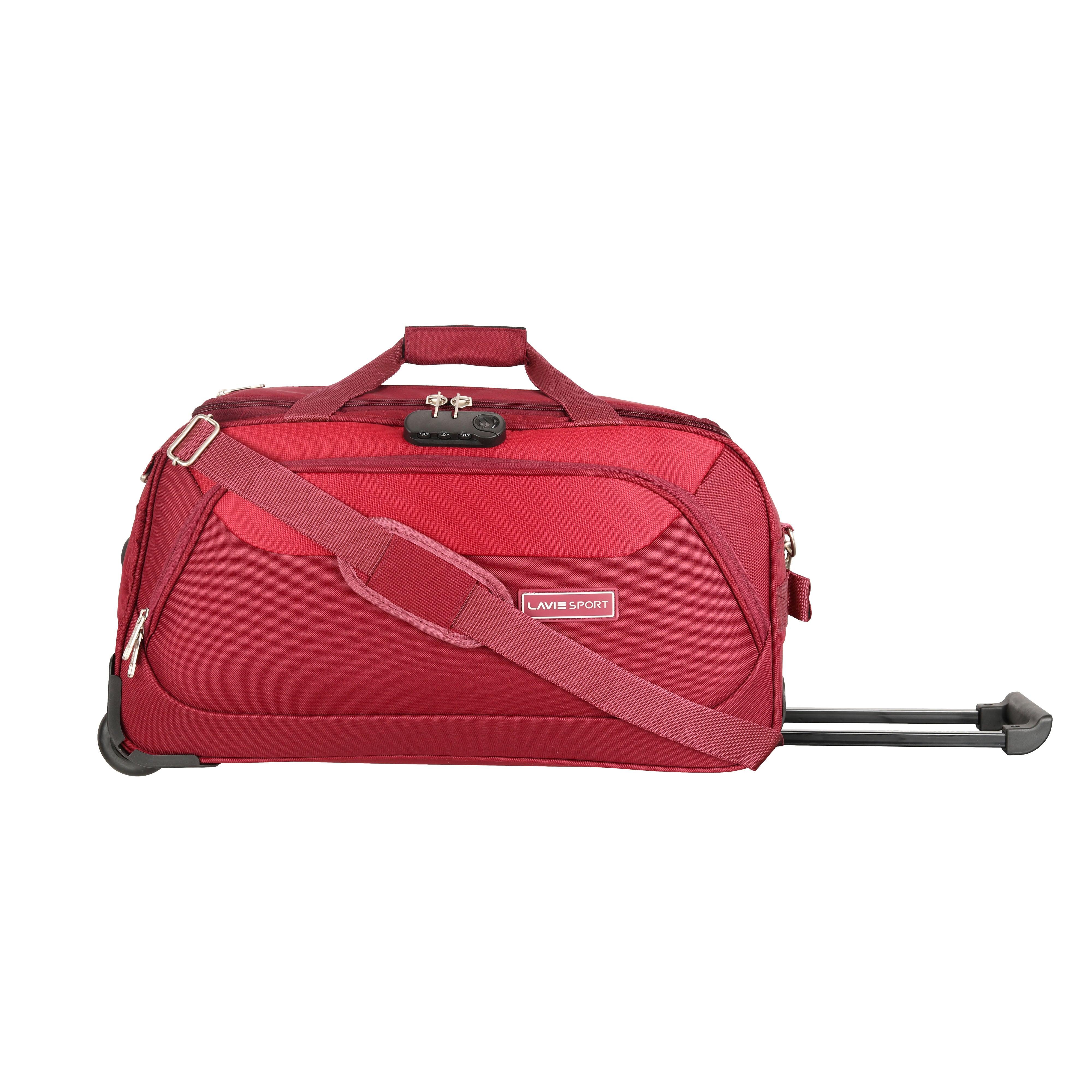 Lavie_Sport_57_cms_Anti-theft_Voyage_Wheel_Duffle_Bag_|_Trolley_Bag_Maroon