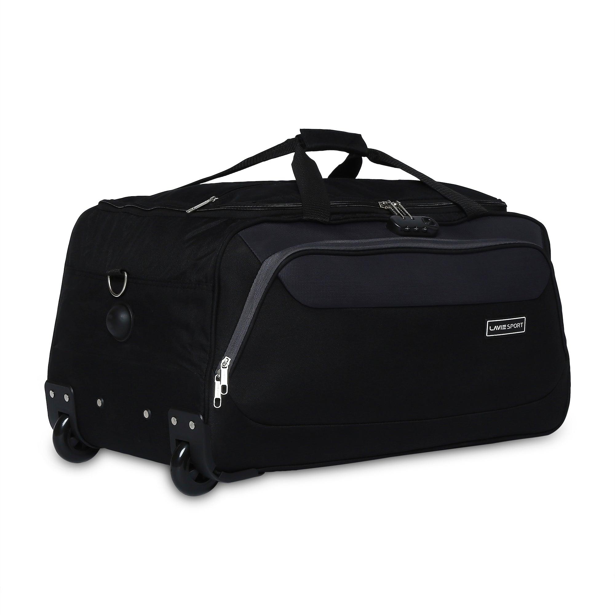 Lavie_Sport_65_cms_Anti-theft_Voyage_Wheel_Duffle_Bag_|_Trolley_Bag_Black