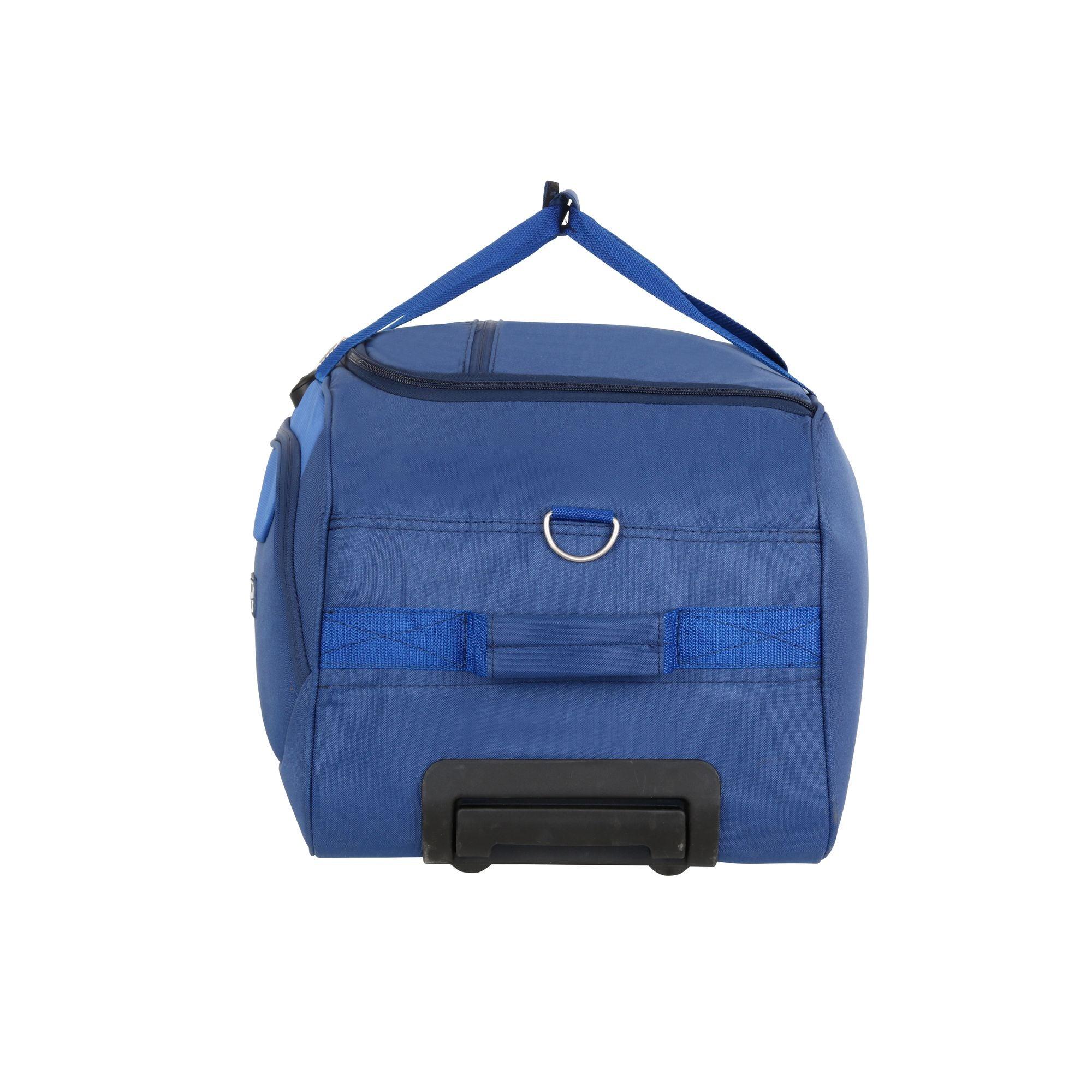 Lavie Sport 65 cms Anti-theft Voyage Wheel Duffle Bag | Trolley Bag Navy - Lavie World