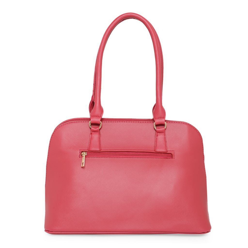 Lavie_Clara_Dome_Women's_Satchel_Fushia_Medium