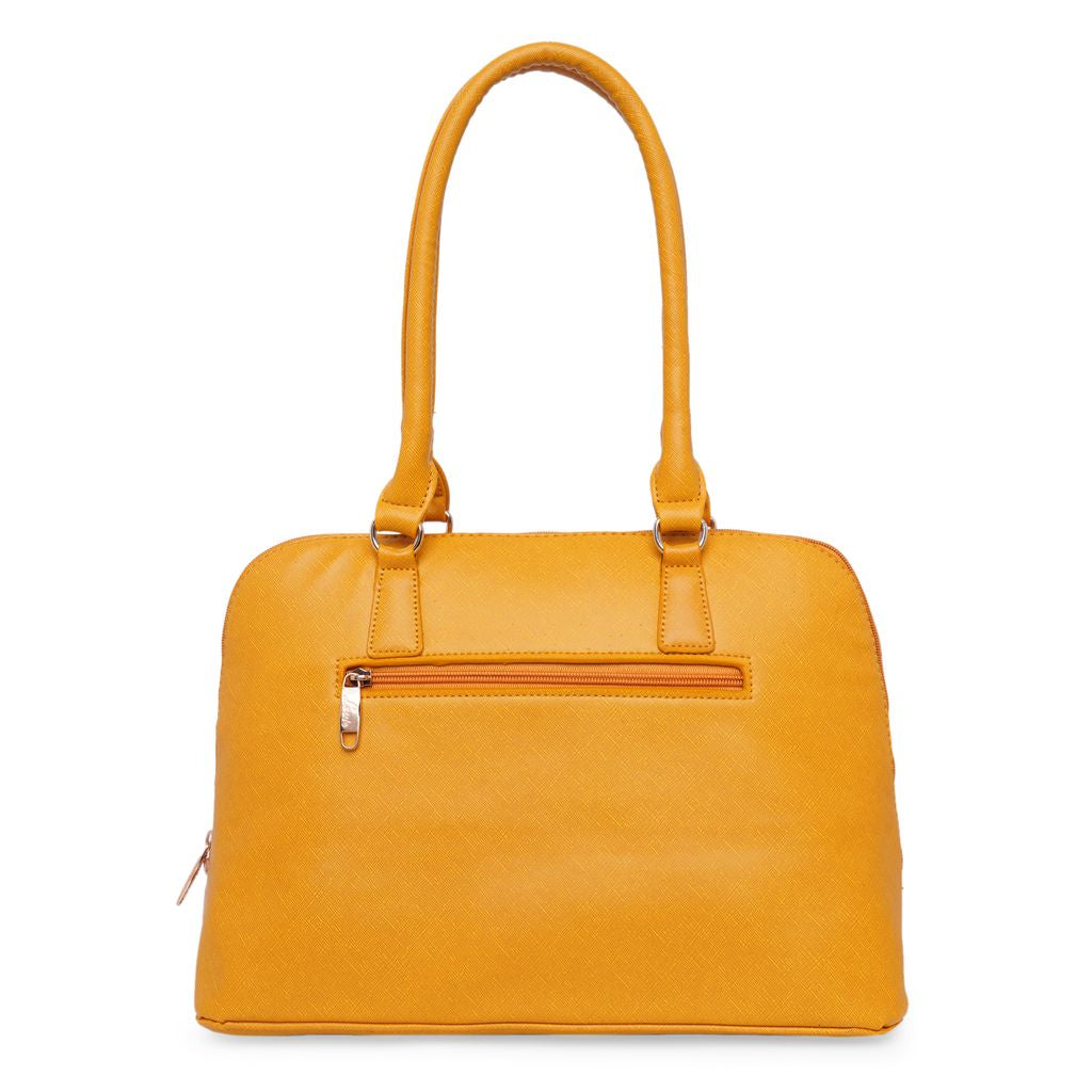 Lavie_Clara_Dome_Women's_Satchel_Ochre_Medium