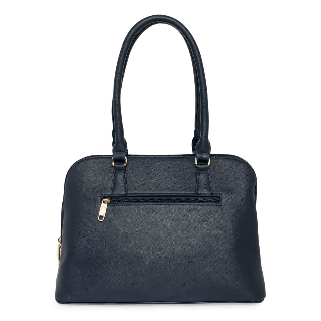 Lavie_Clara_Dome_Women's_Satchel_Navy_Medium