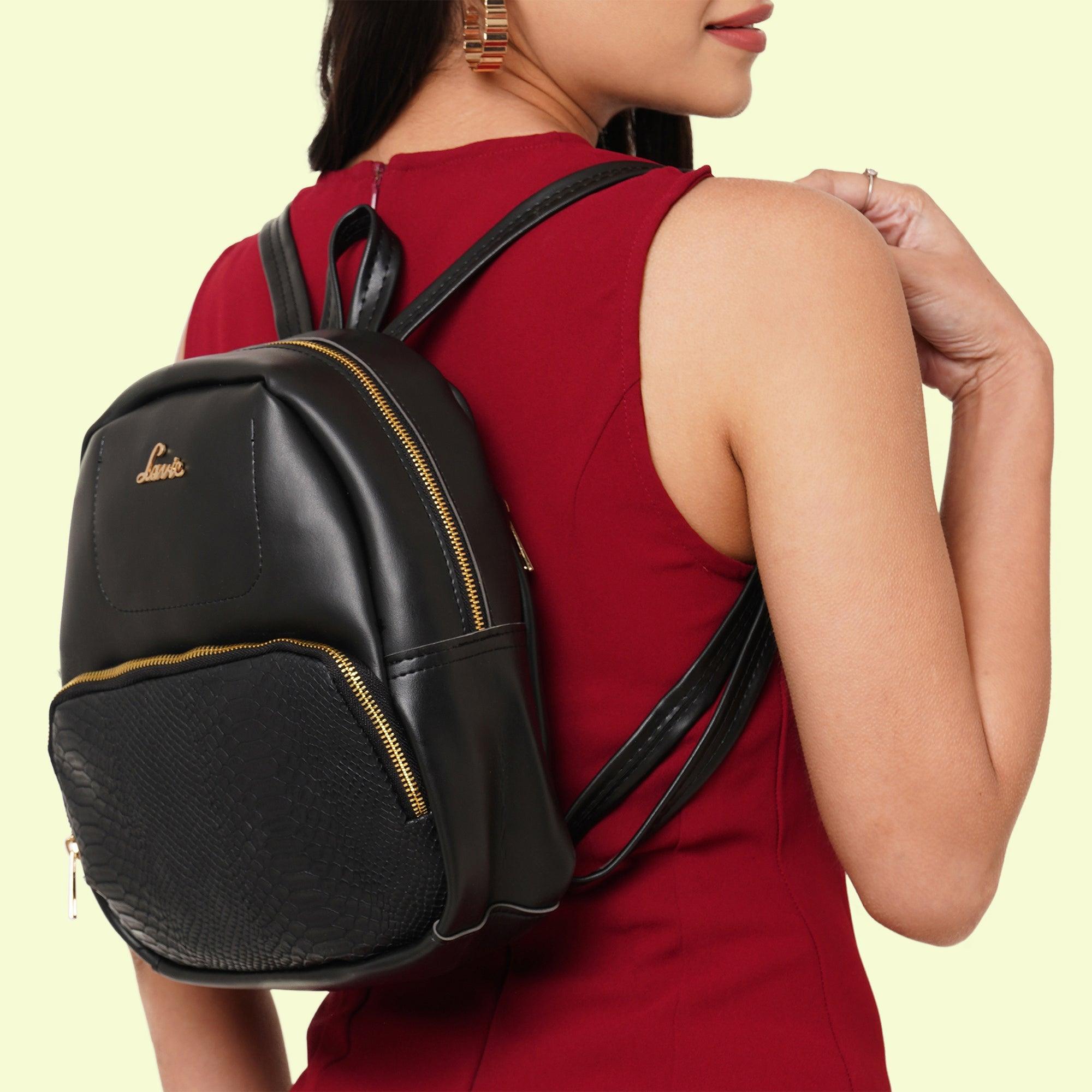 black mini backpack women Lavie Era Mini Women's BacLavie Era Mini Backpack – For Women's, Buy Black  Mini Backpack Online – Lavie World kpack