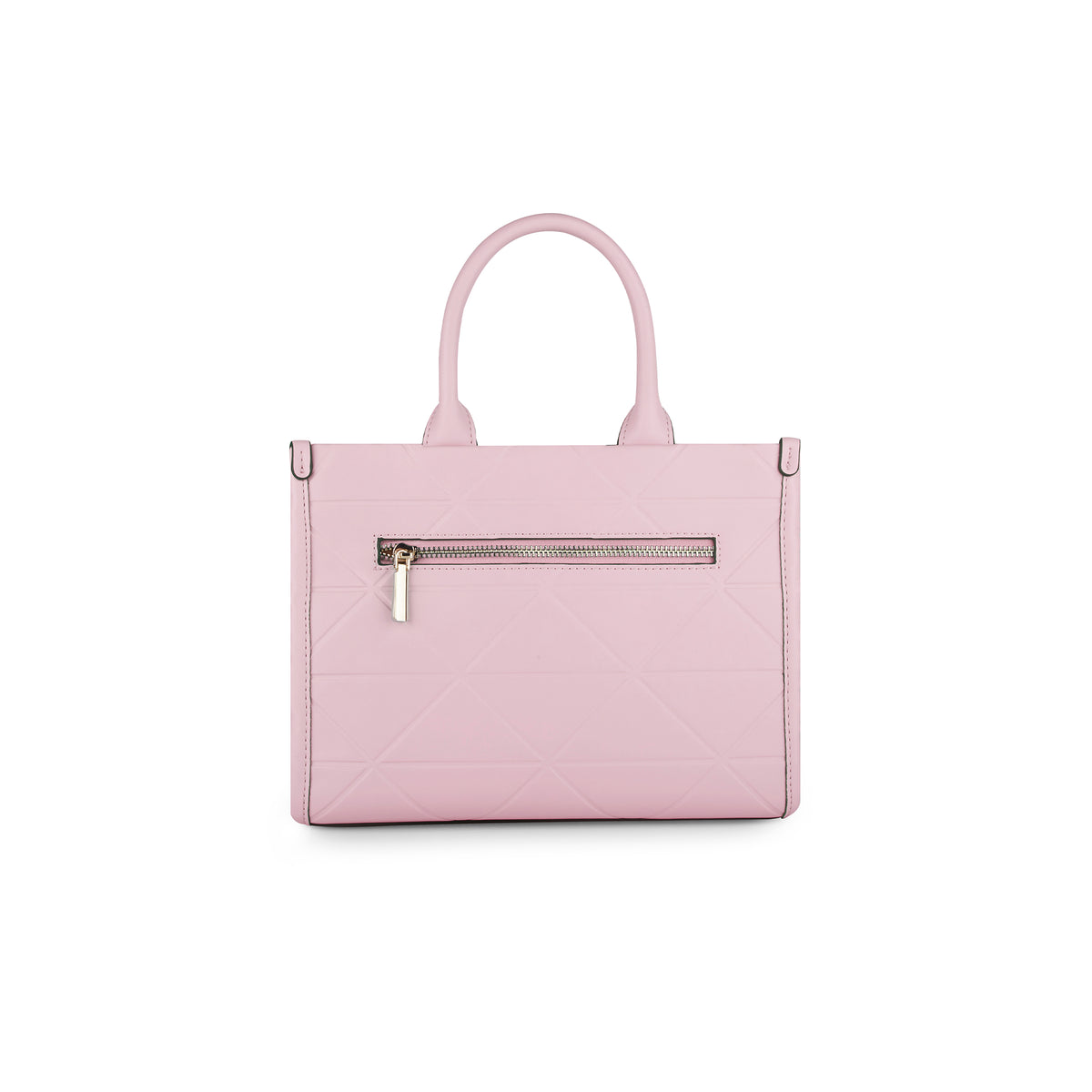 Lavie Luxe Mona Box Satchel Bag Medium Pink