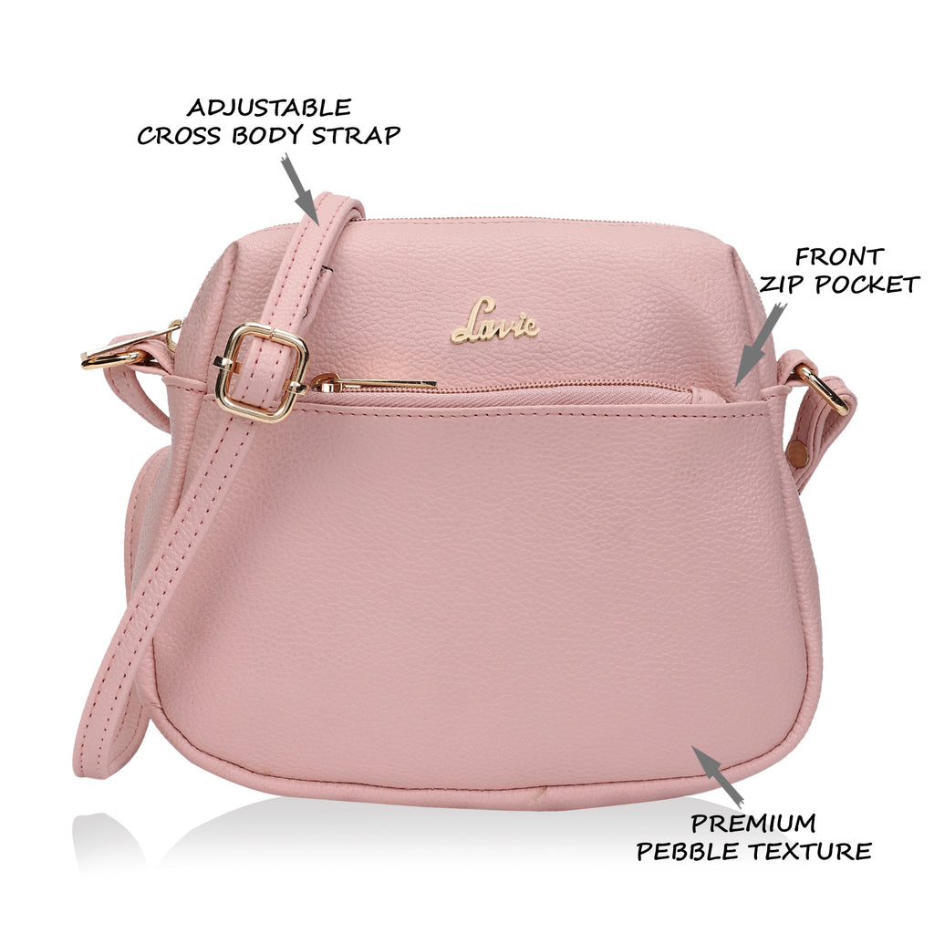 Lavie Sara Women's Sling Bag Small Pink