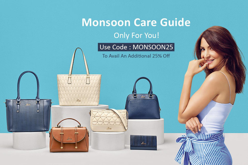 Monsoon Care Guide For Your Textured Lavie Handbags - Lavie World