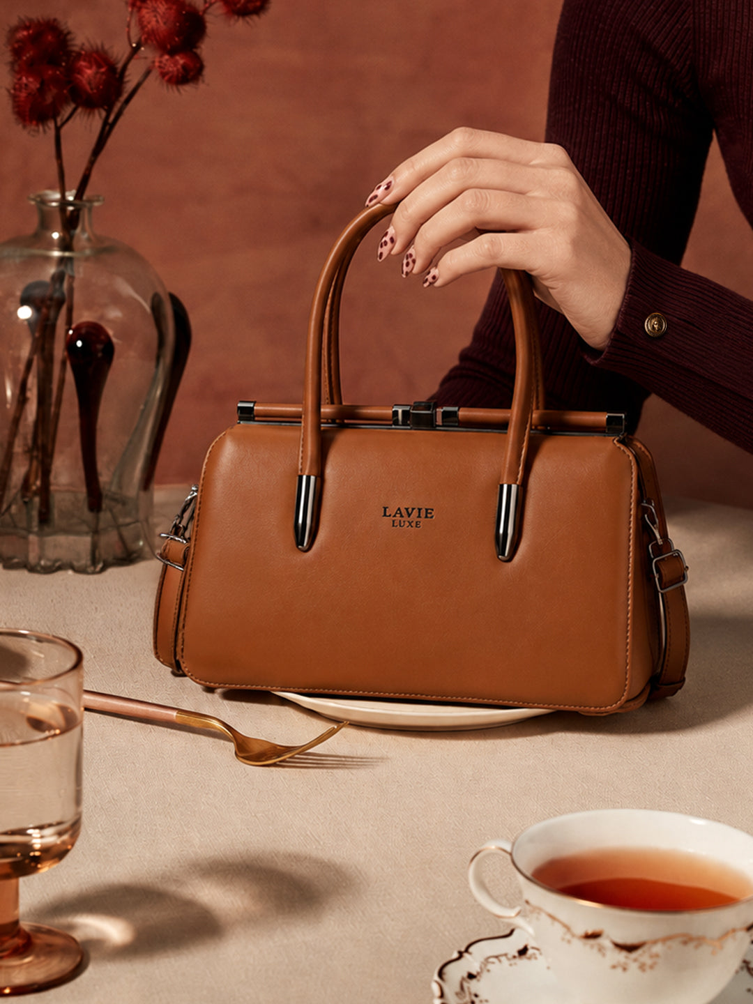 Book Dual Handle Frame Bag