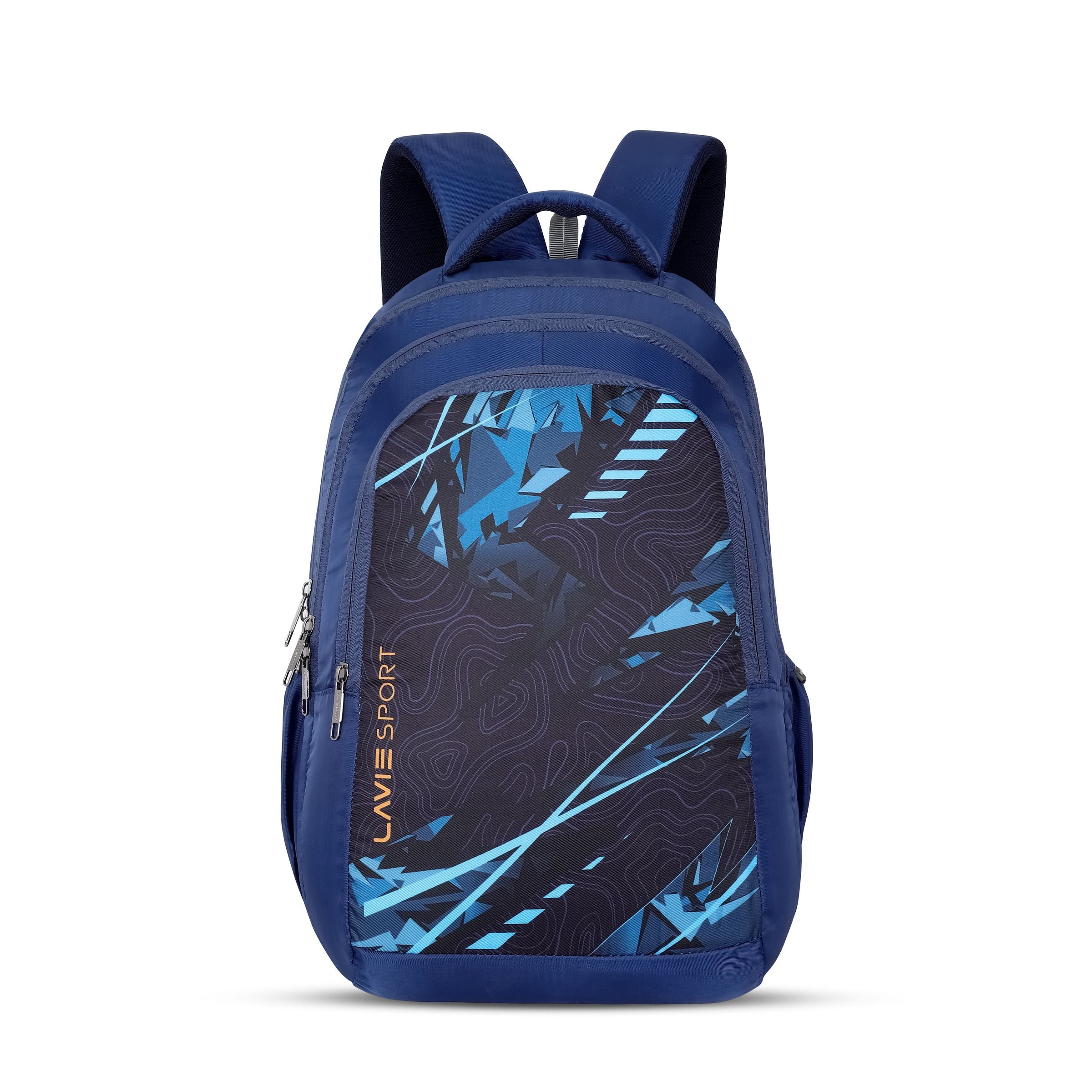 Lavie Sport Flash Backpack 46L For Men & Women |Boys & Girls (Navy)