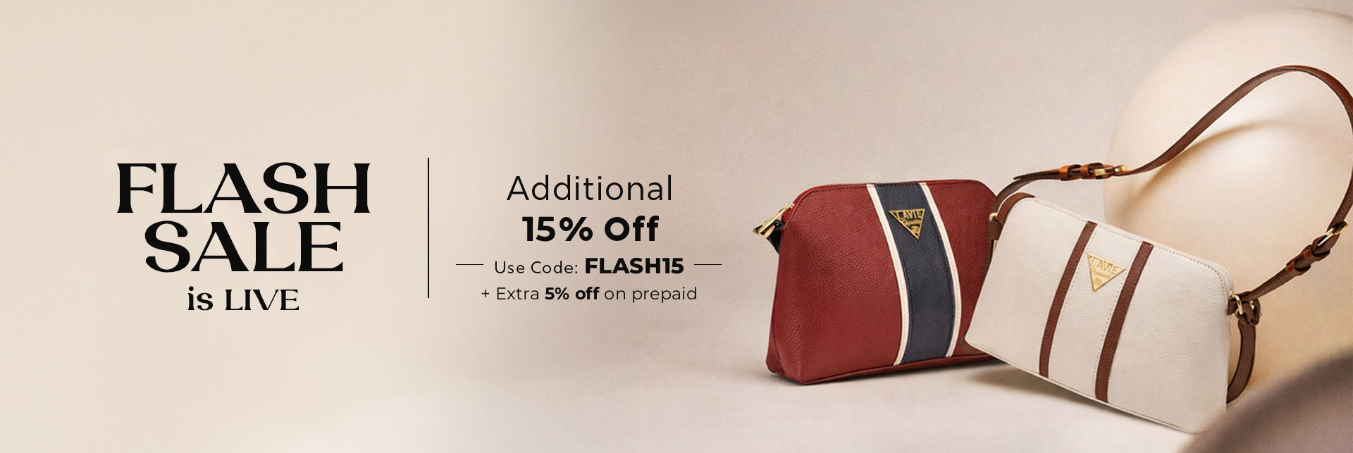 Caamel Yellow Color Code Bestseller Bags for Women: Shop Popular Styles at Lavie β Page 2