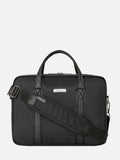 Elevate Medium Black Laptop Briefcase
