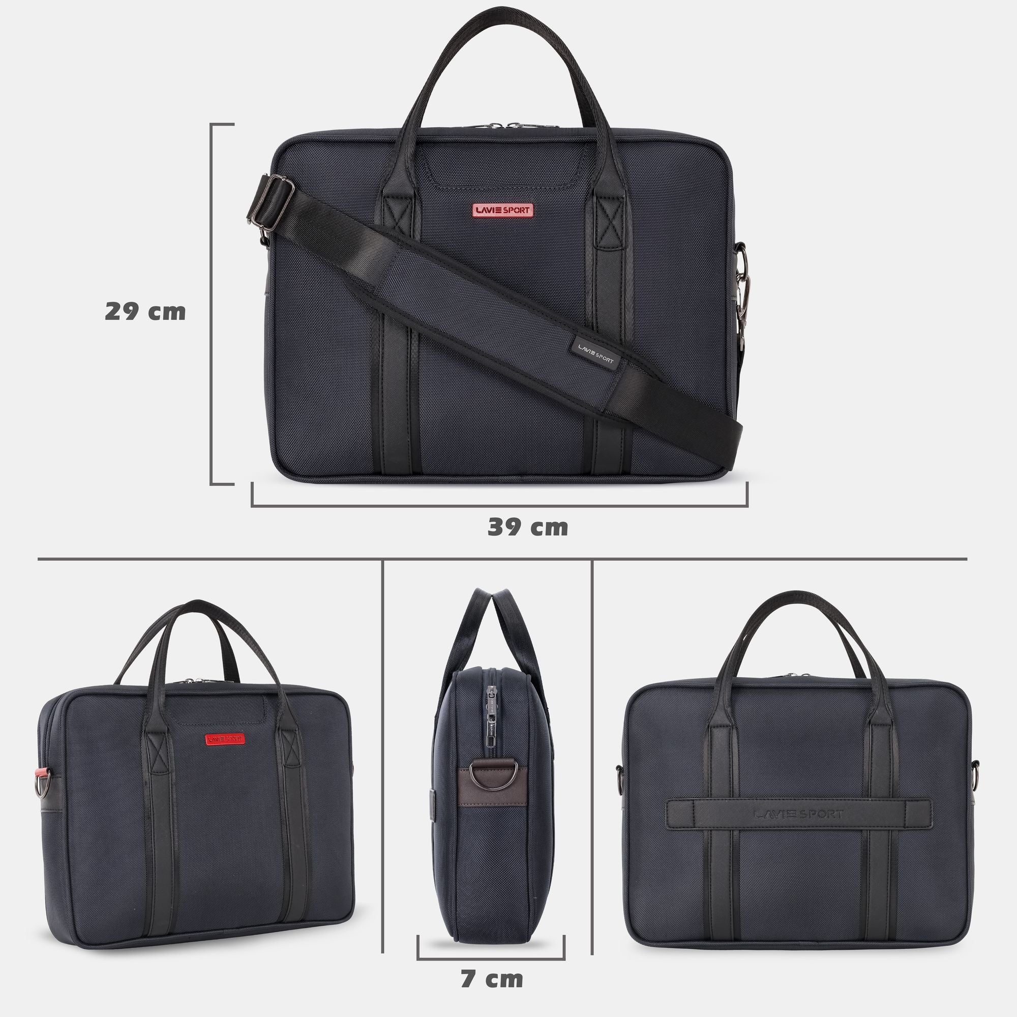 Elevate Briefcase Multifunctional Laptop Bag C.Blue/Black