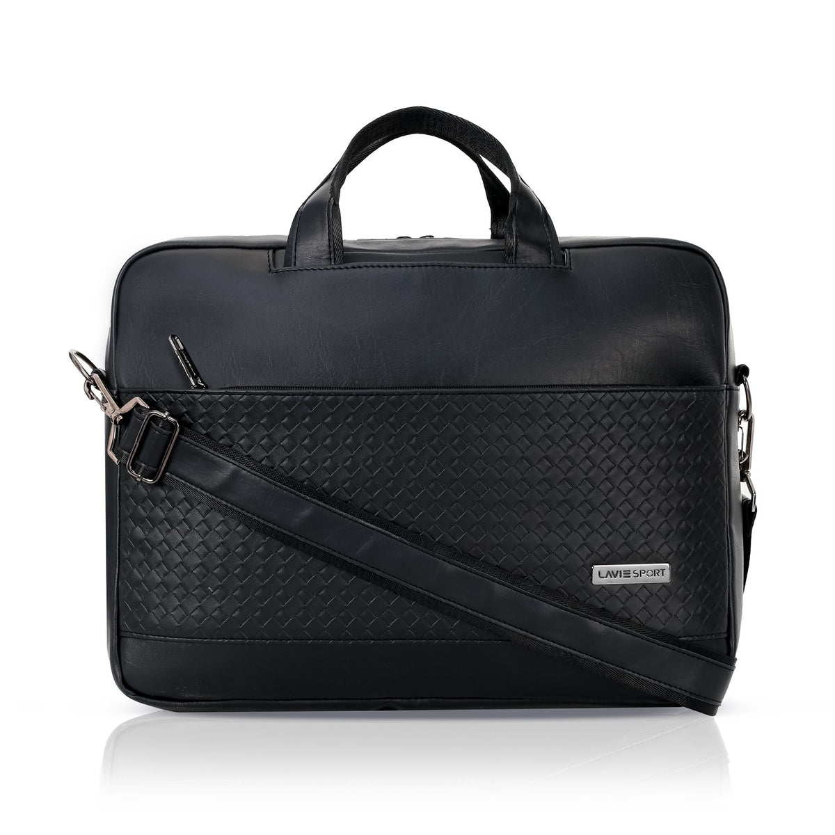 Highlander Briefcase Multifunctional Laptop Bag Black