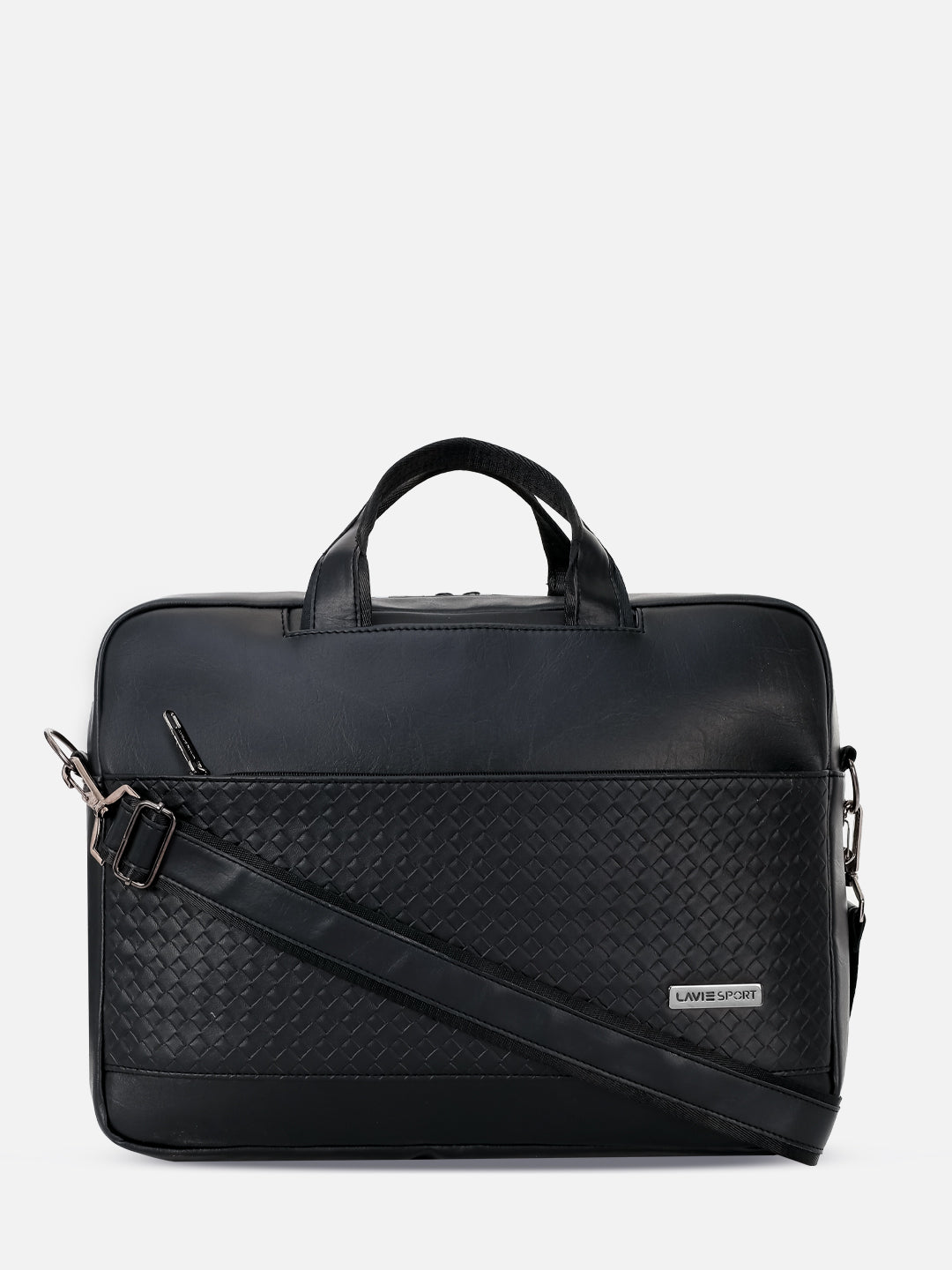 Highlander Medium Black Laptop Bag