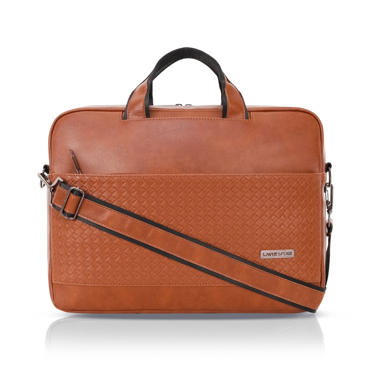 Highlander Briefcase Multifunctional Laptop Bag Tan