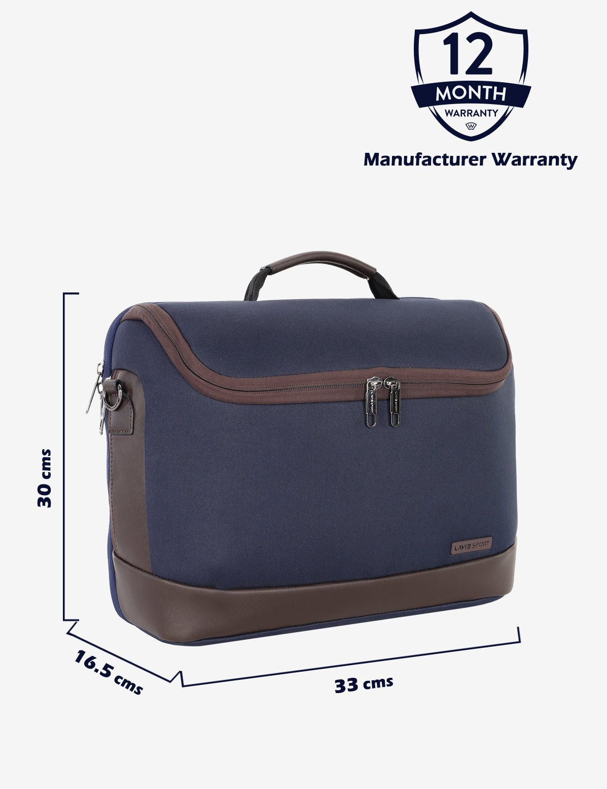 Spectra 2C Briefcase 12L Multifunctional Laptop Bag