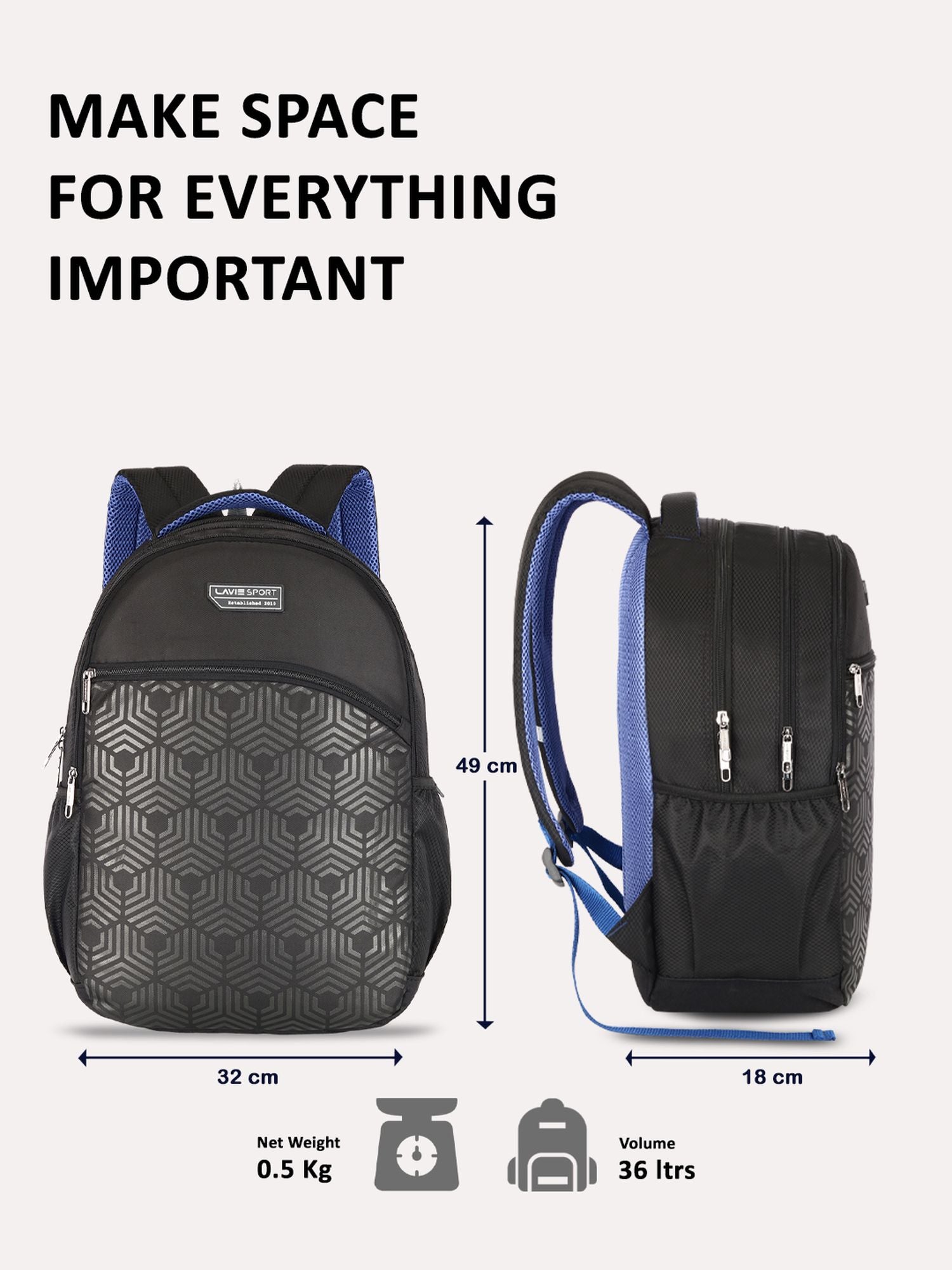 Lavie_Sport_Atlantis_36L_Laptop_Backpack_For_Men_&_Women_|_College_Bag_For_Boys_&_Girls_Black