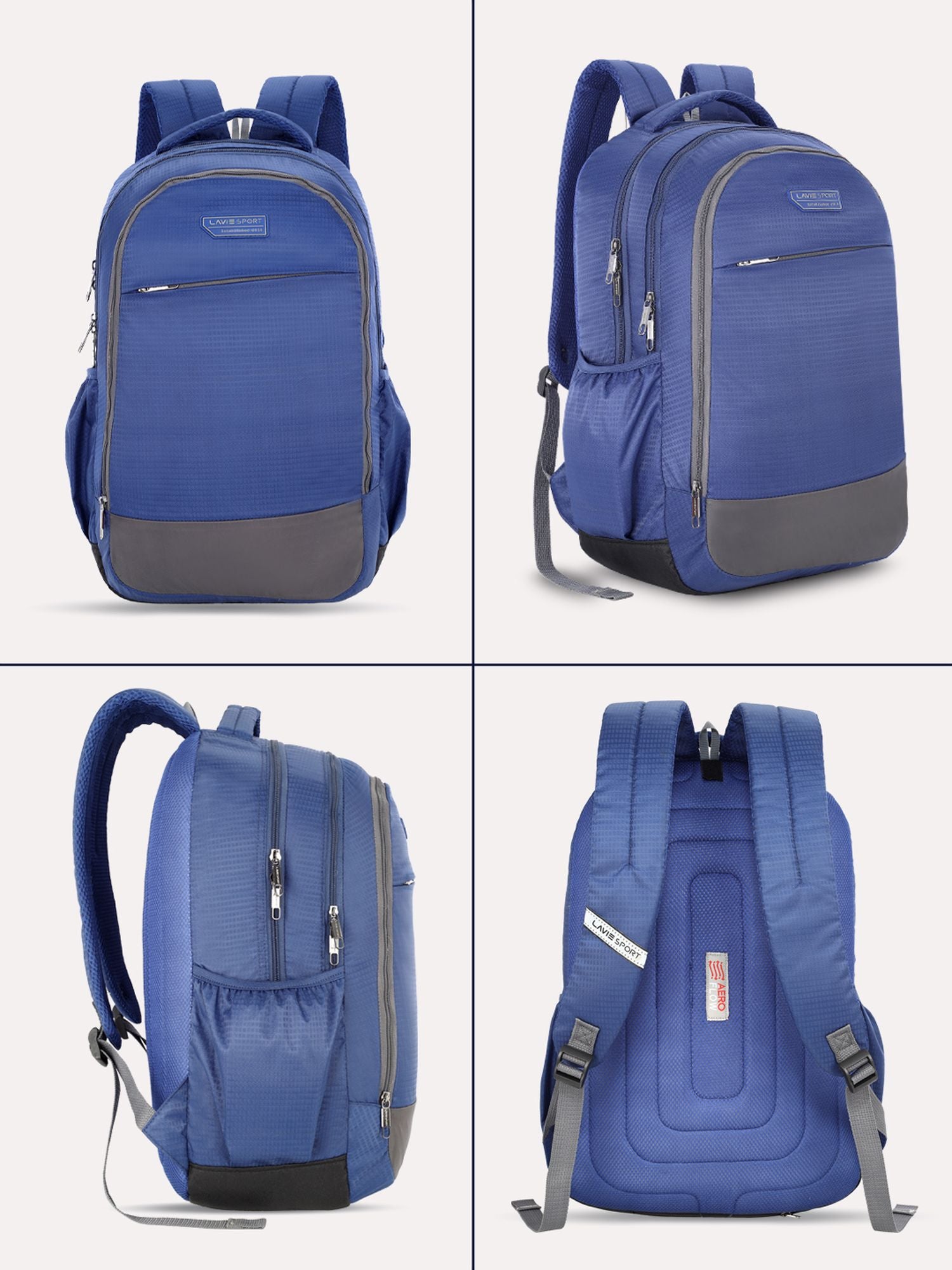 Lavie Sport Nebula X Unisex Laptop Backpack -39 Litres Navy - Lavie World