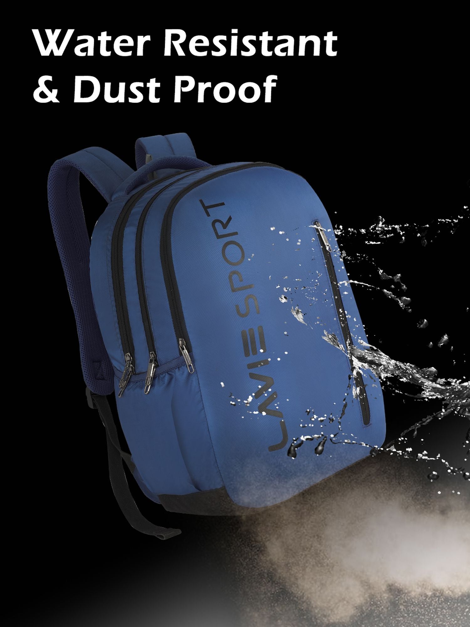 Lavie_Sport_Engrave_34L_Laptop_Backpack_For_Boys_&_Girls_|Unisex_Casual_Bag_for_Men_&_Women_Navy