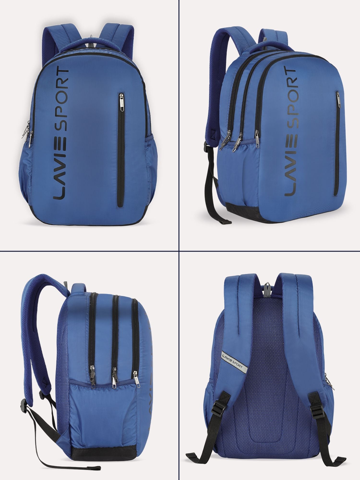Lavie_Sport_Engrave_34L_Laptop_Backpack_For_Boys_&_Girls_|Unisex_Casual_Bag_for_Men_&_Women_Navy