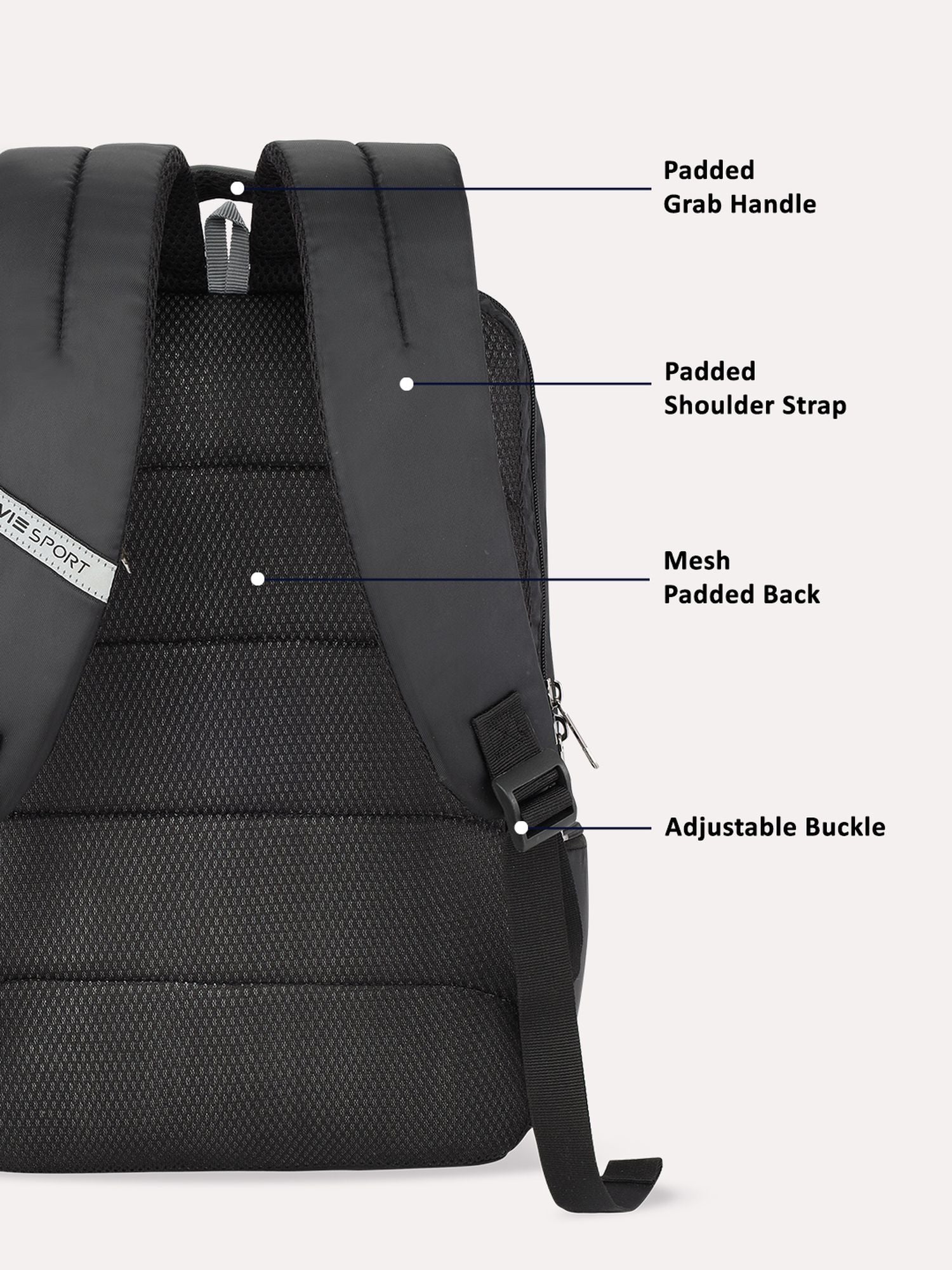 Lavie_Sport_Prodigy_22L_Laptop_Unisex_Backpack_For_Men_&_Women|Casual_Backpack_for_Girls_&_Boys_Black