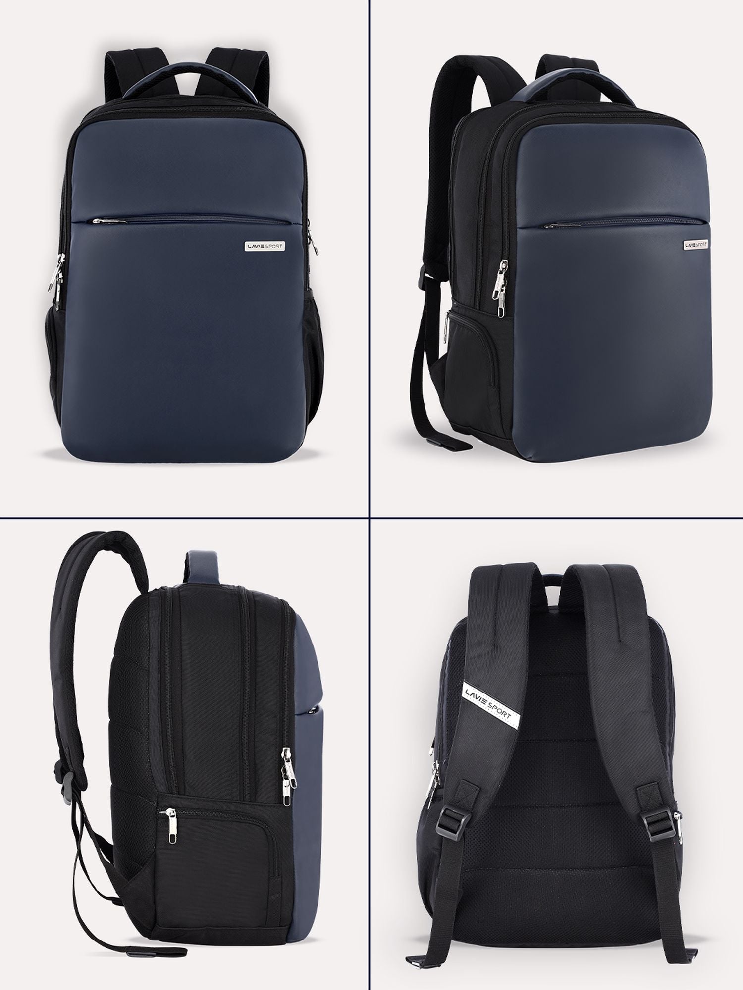 Lavie Sport Prodigy 22L Laptop Unisex Backpack For Men & Women|Casual